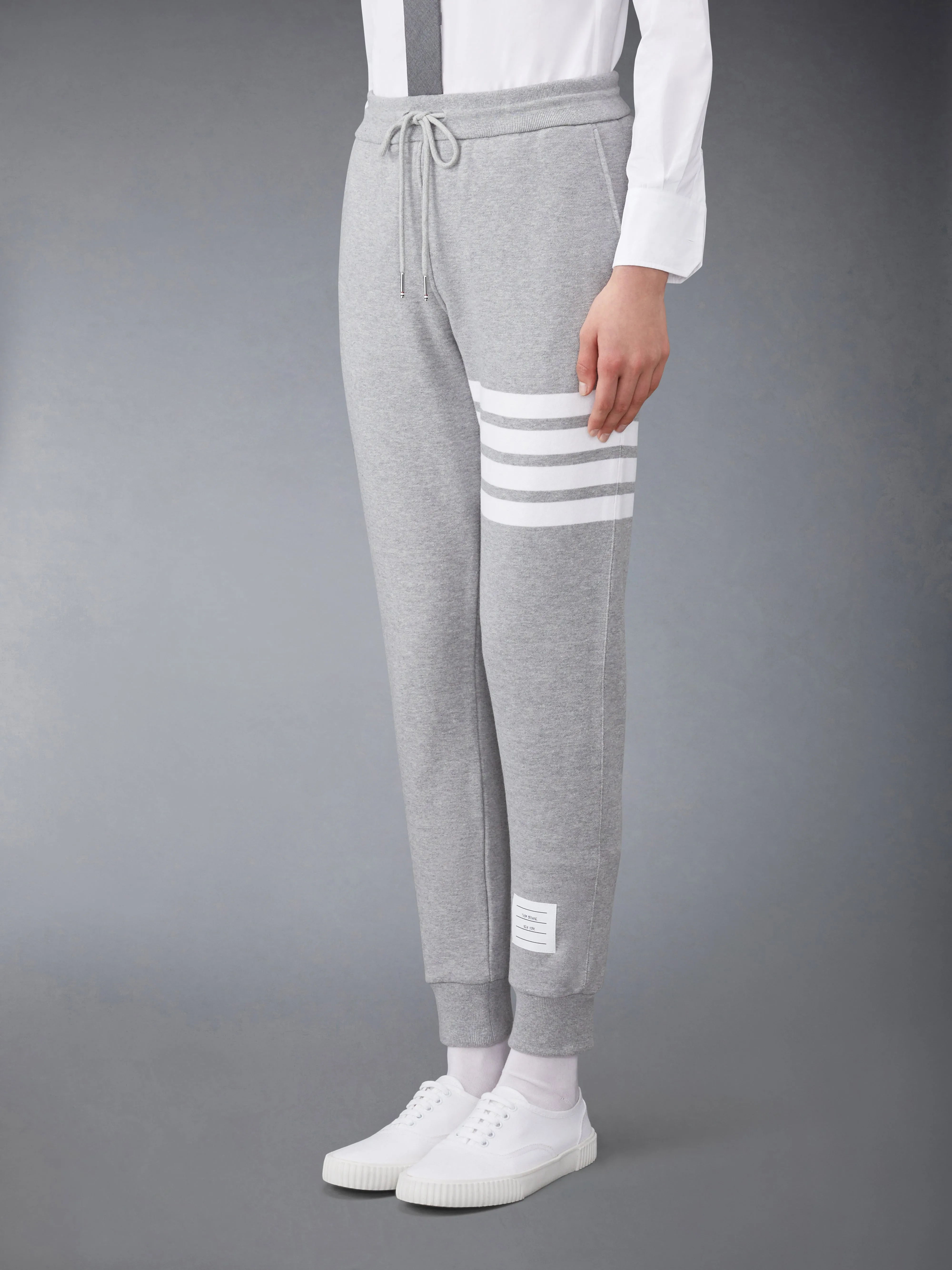 CLASSIC LOOPBACK 4-BAR SWEATPANTS sold by Thom Browne product image thumbnail 3