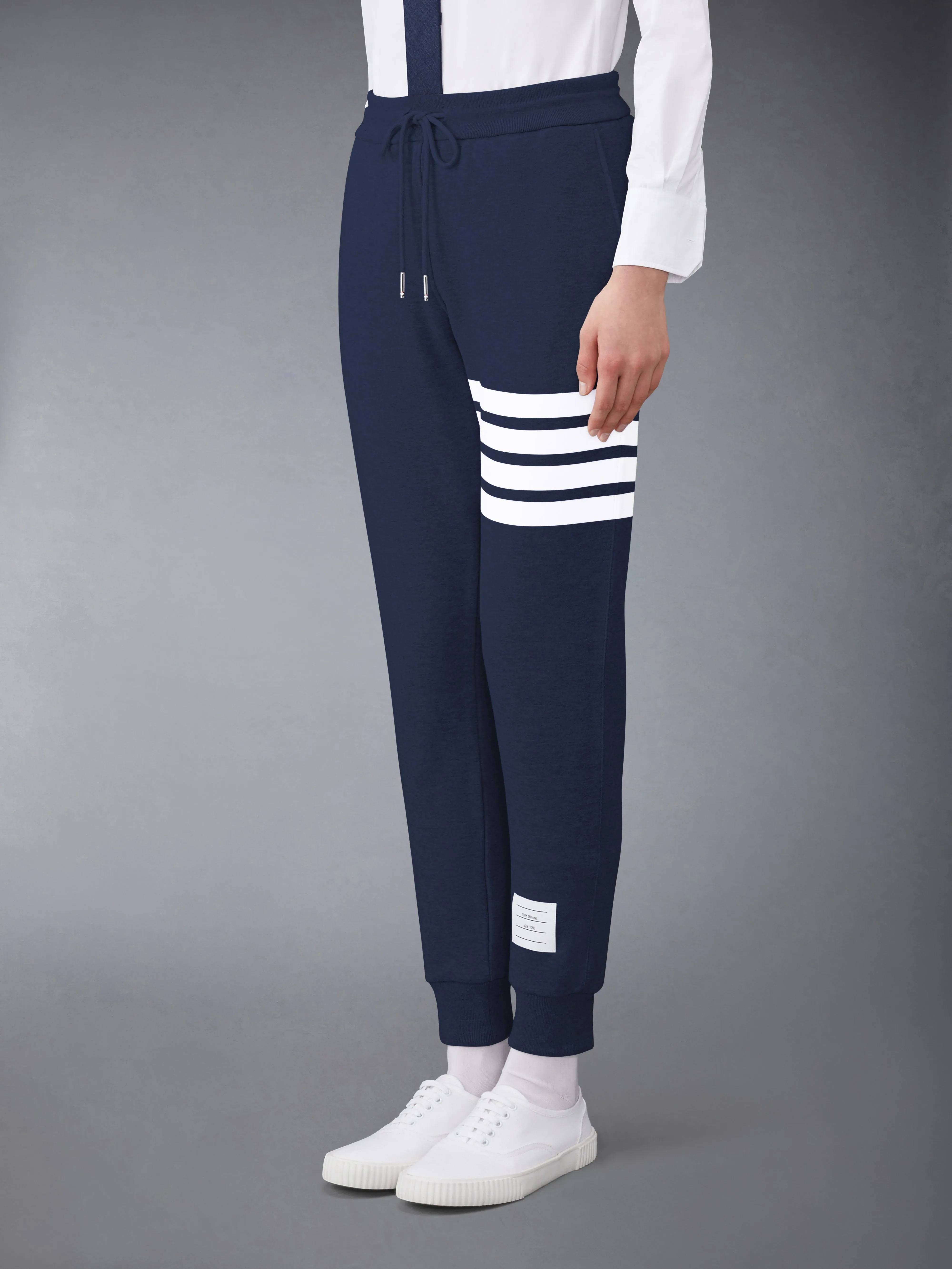 CLASSIC LOOPBACK 4-BAR SWEATPANTS sold by Thom Browne product image thumbnail 3