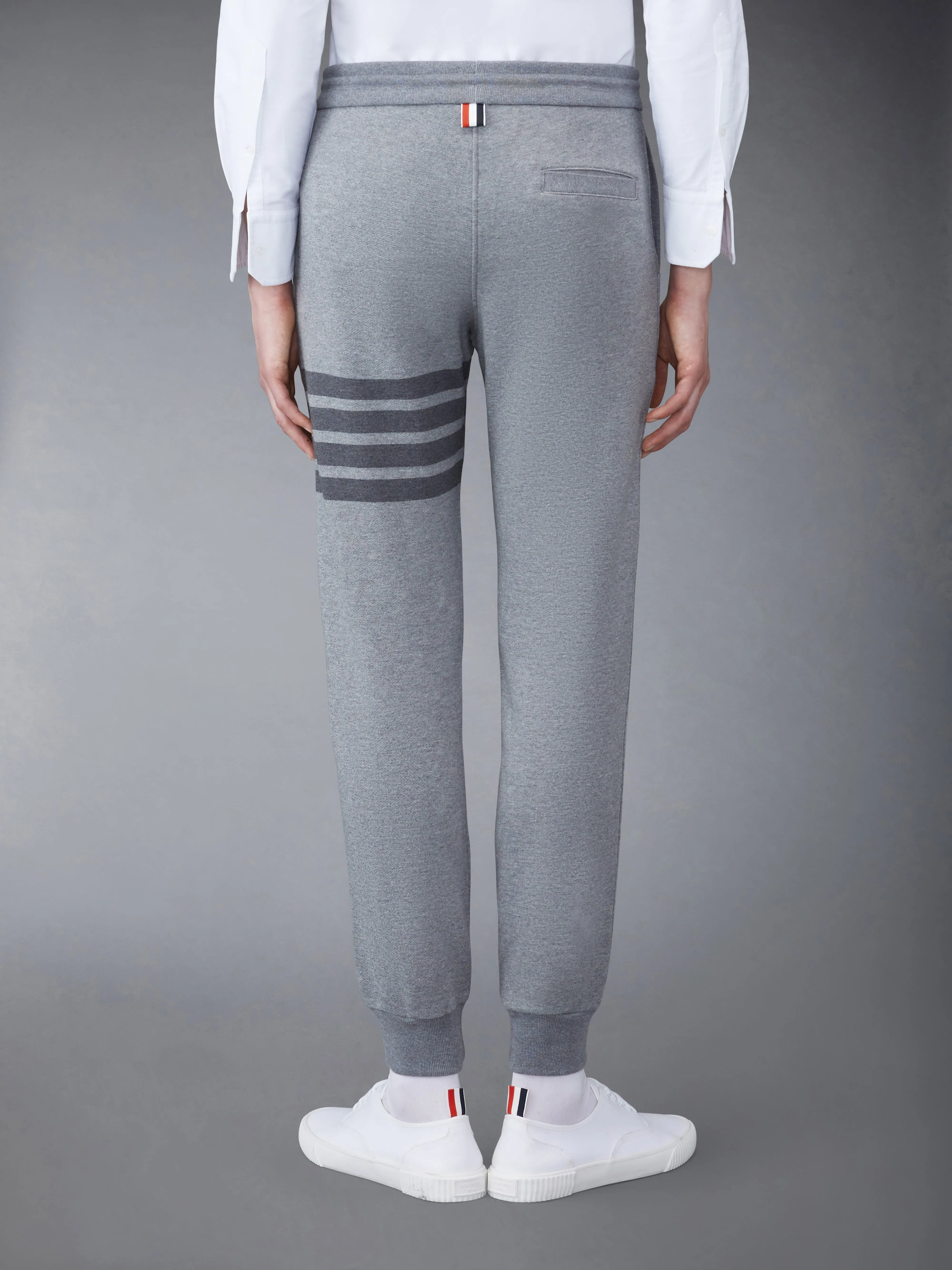 CLASSIC LOOPBACK 4-BAR SWEATPANTS sold by Thom Browne product image thumbnail 3