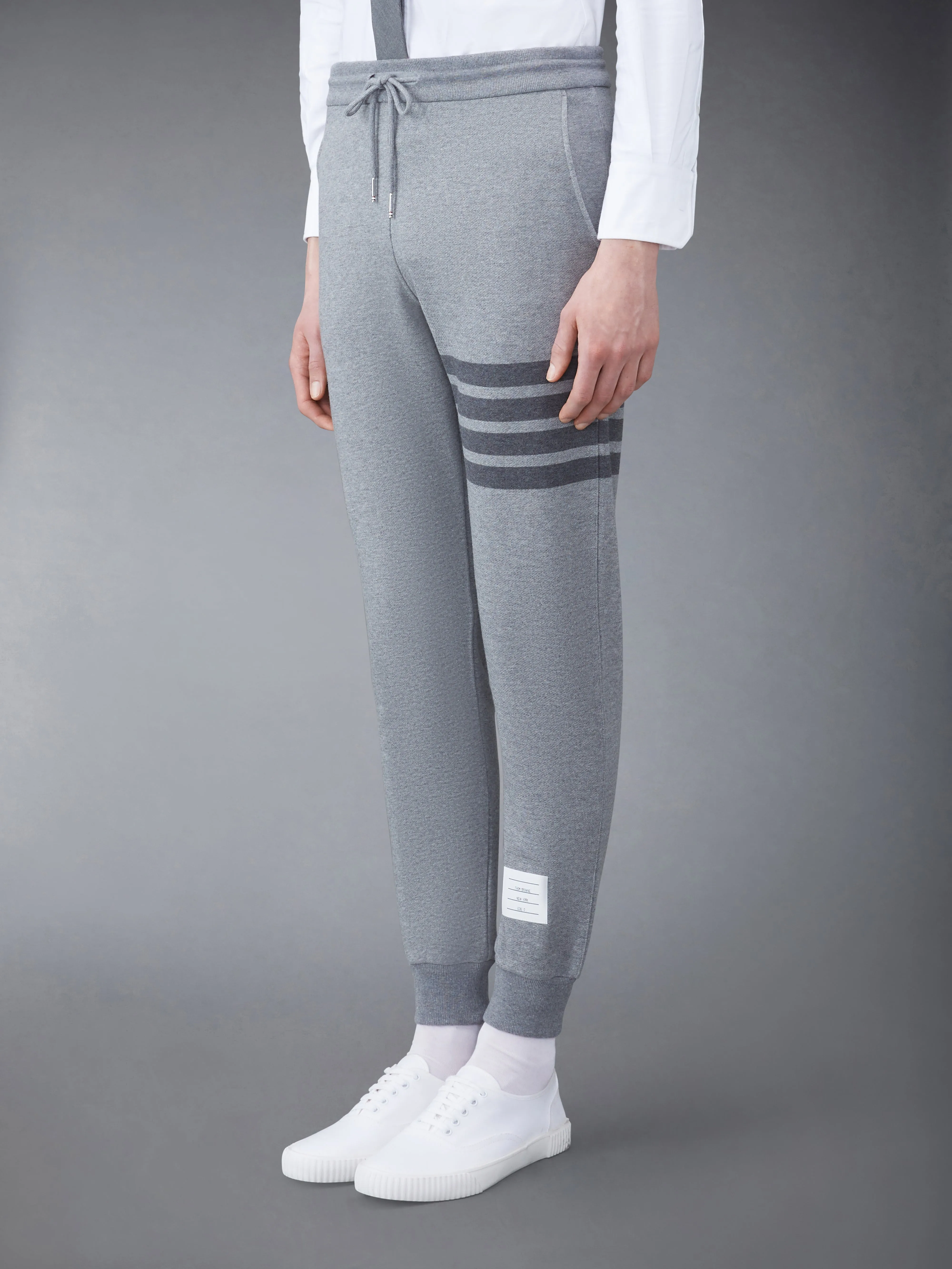 CLASSIC LOOPBACK 4-BAR SWEATPANTS sold by Thom Browne product image thumbnail 2