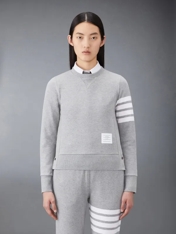 CLASSIC LOOPBACK 4-BAR SWEATSHIRT sold by Thom Browne