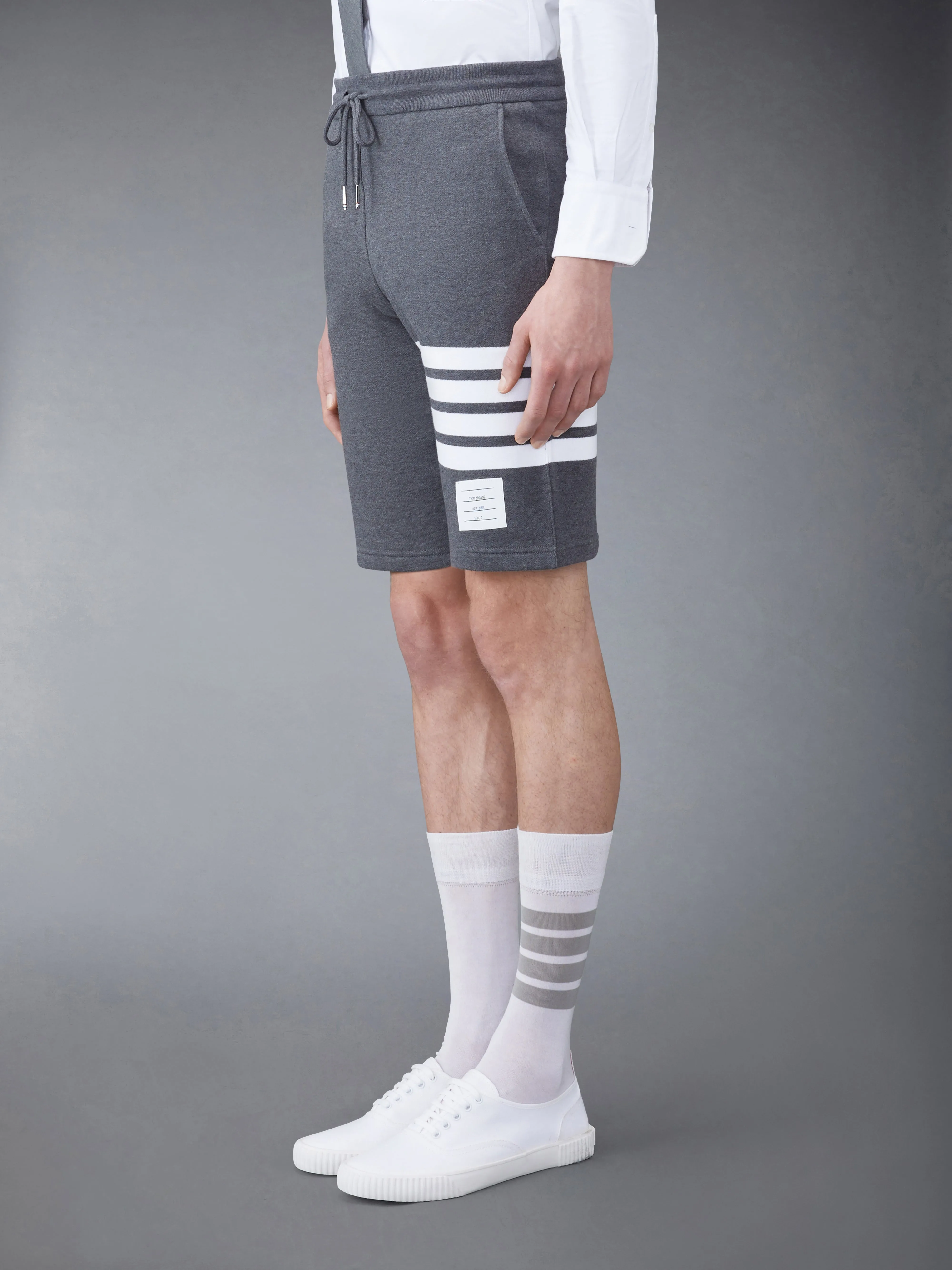 Classic Loopback 4-Bar Sweatshorts sold by Thom Browne product image thumbnail 2