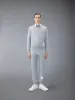 CLASSIC LOOPBACK STRIPE PULLOVER sold by Thom Browne
