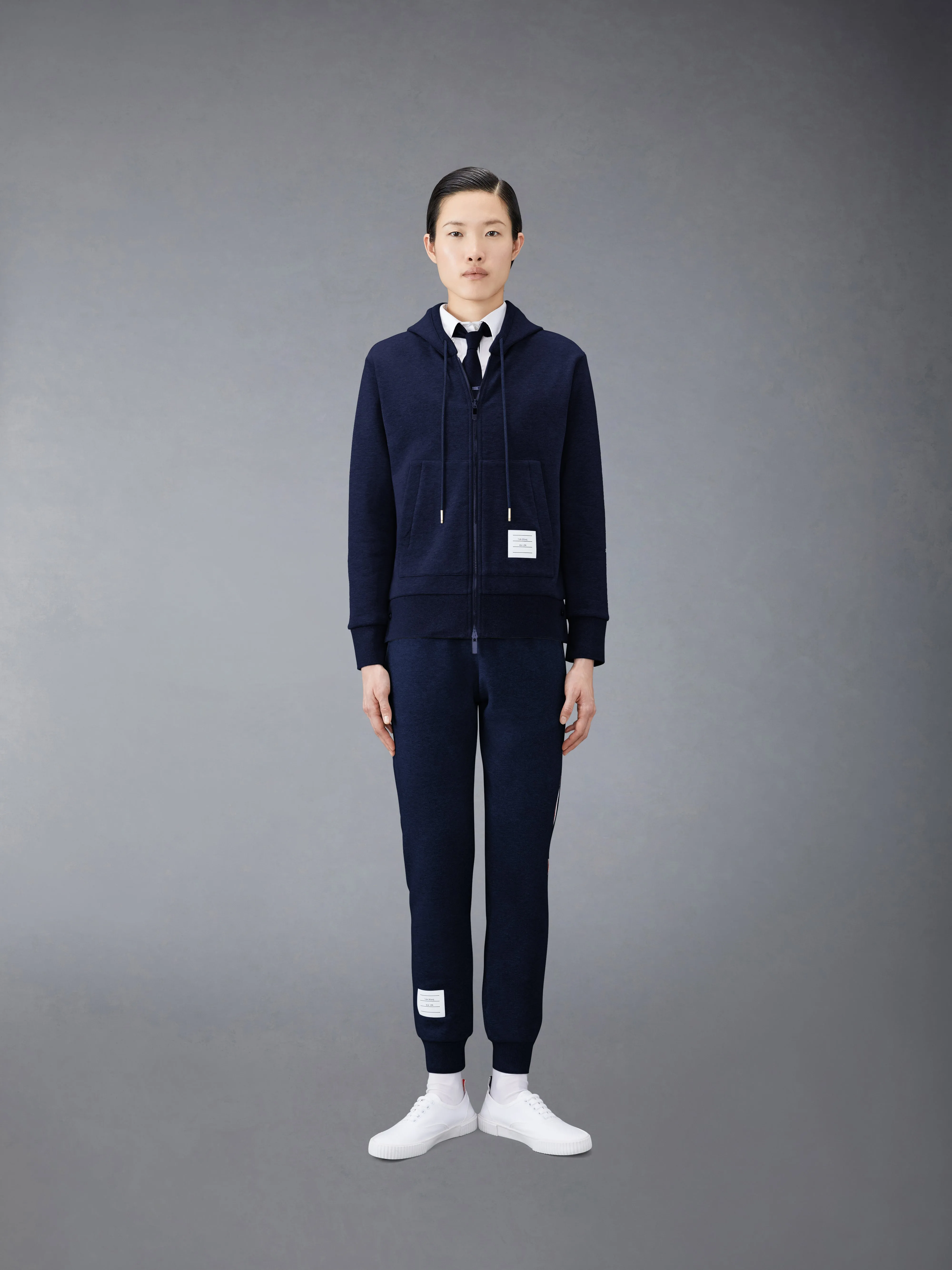 CLASSIC LOOPBACK STRIPE SWEATPANTS sold by Thom Browne product image thumbnail 3