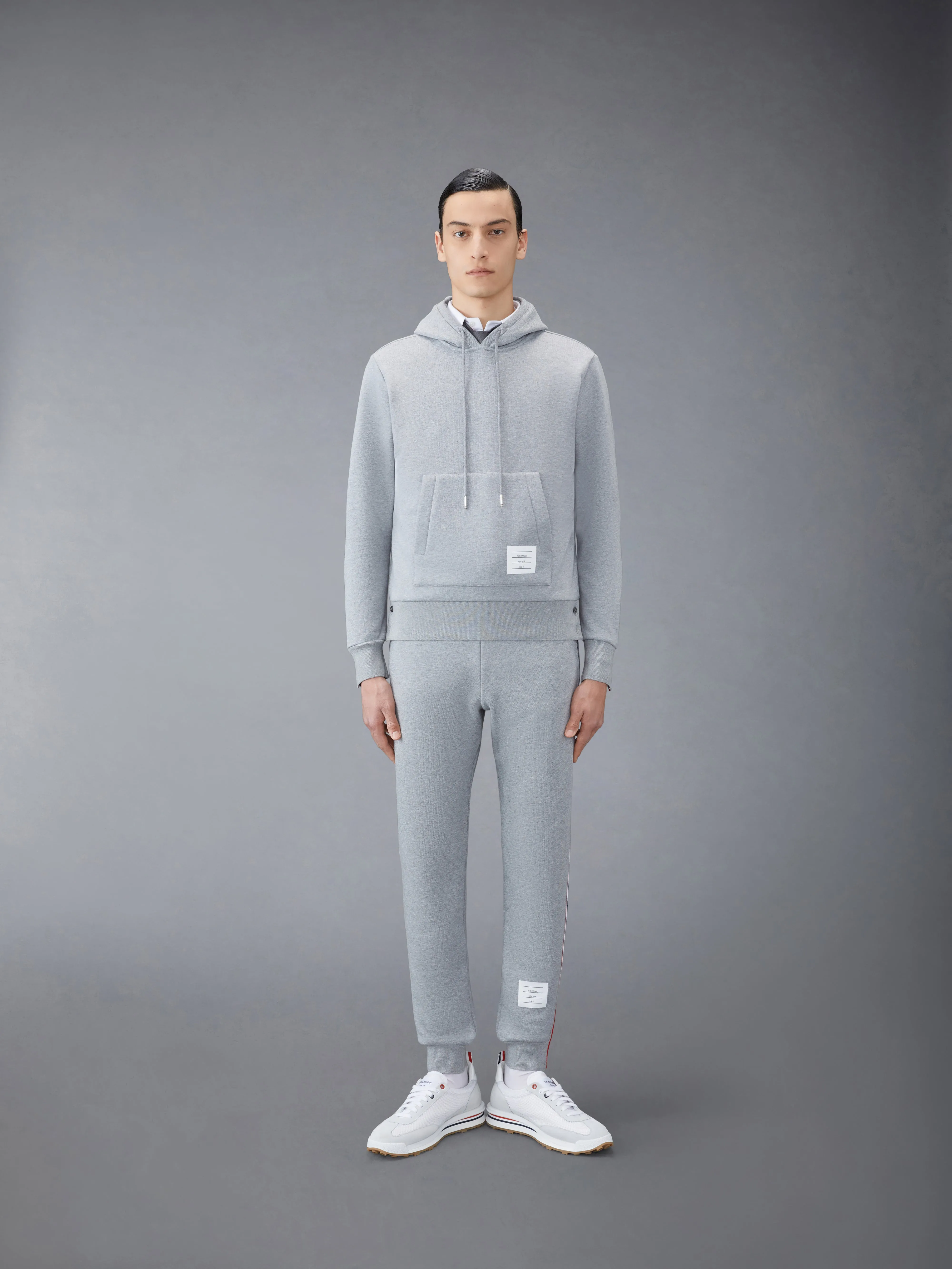 CLASSIC LOOPBACK STRIPE SWEATPANTS sold by Thom Browne product image thumbnail 4