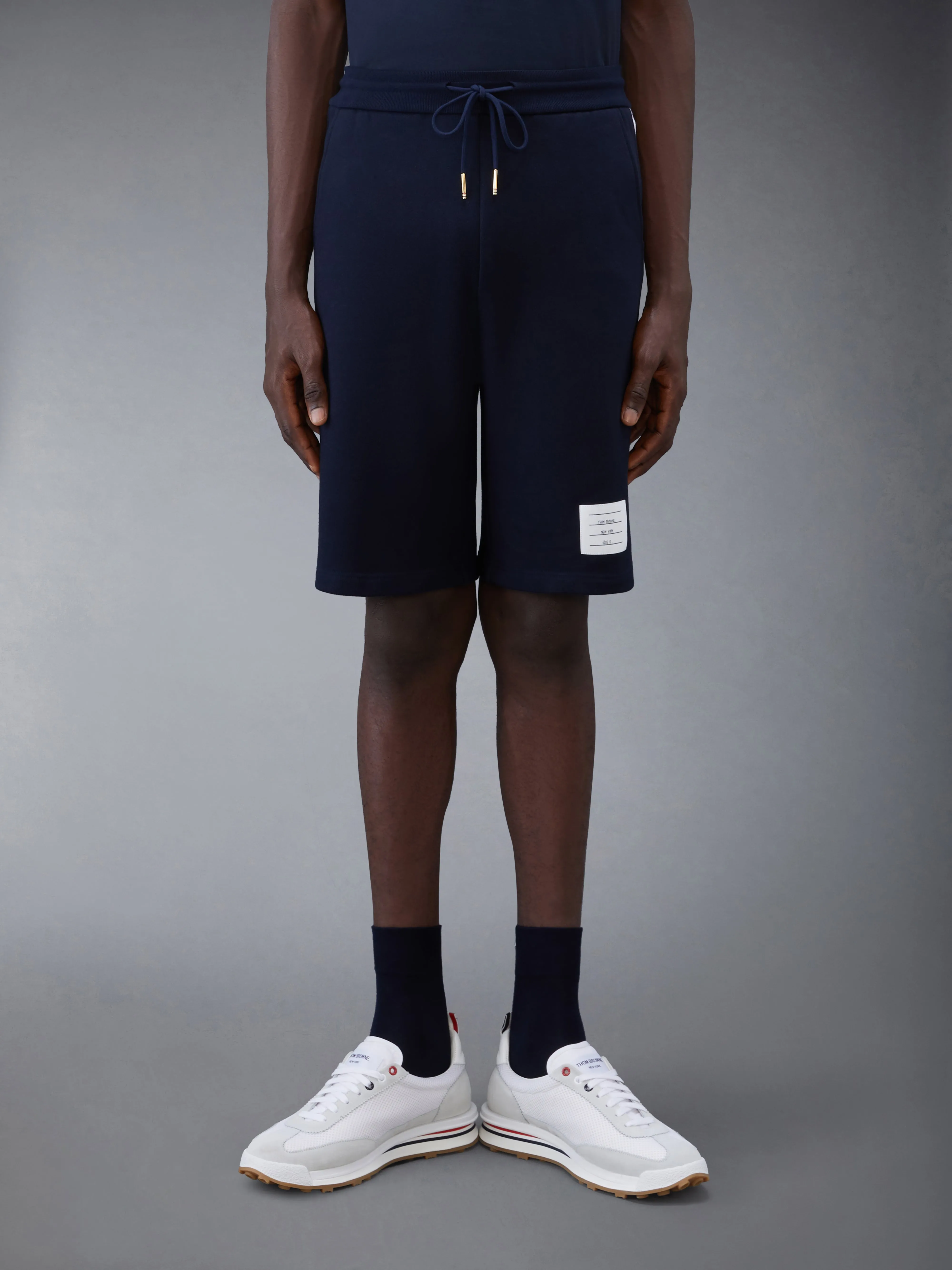 CLASSIC LOOPBACK SWEATSHORTS sold by Thom Browne