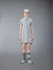 CLASSIC PIQUE STRIPE POLO DRESS sold by Thom Browne