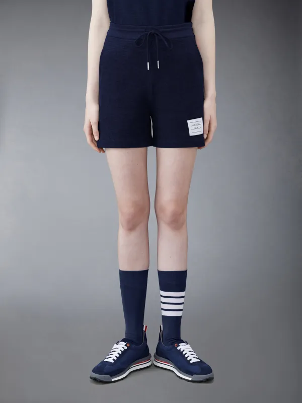 CLASSIC PIQUE STRIPE SHORTS sold by Thom Browne