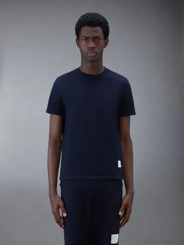 CLASSIC PIQUE STRIPE TEE sold by Thom Browne