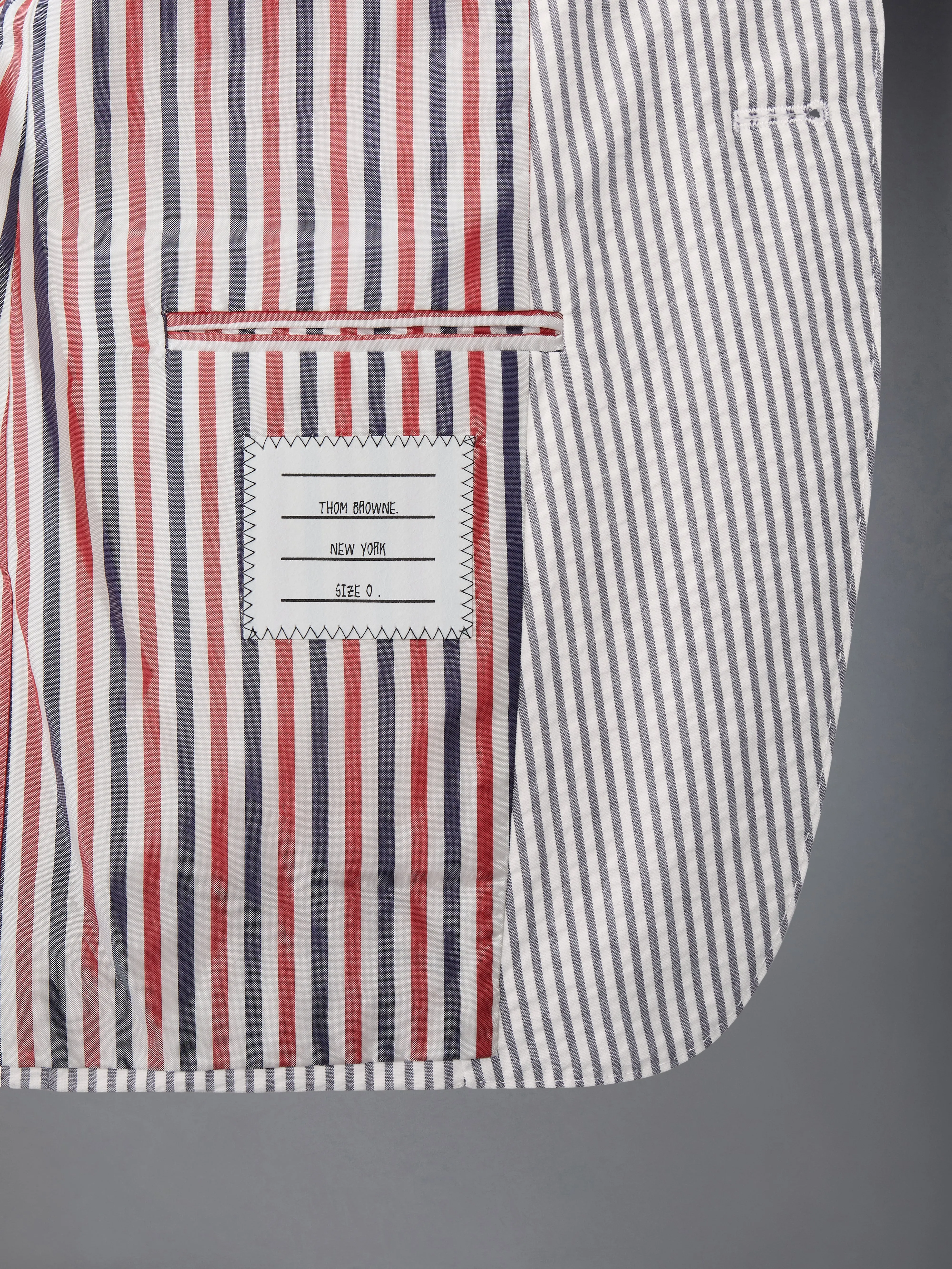 CLASSIC SEERSUCKER SPORT COAT sold by Thom Browne product image thumbnail 5