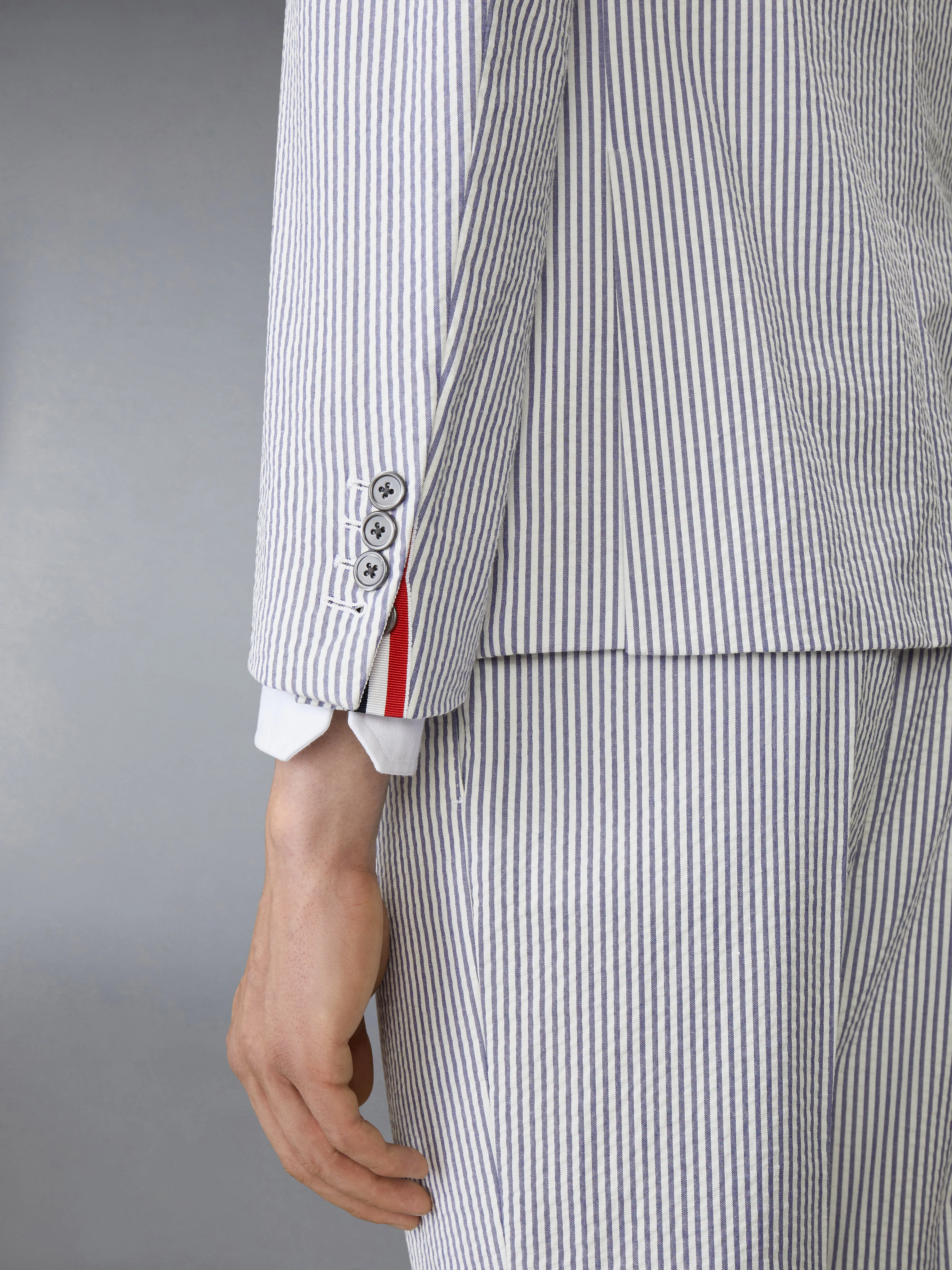 CLASSIC SEERSUCKER SPORT COAT sold by Thom Browne product image thumbnail 4