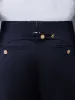 CLASSIC TWILL BACKSTRAP TROUSERS sold by Thom Browne