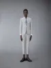 CLASSIC TWILL BACKSTRAP TROUSERS sold by Thom Browne