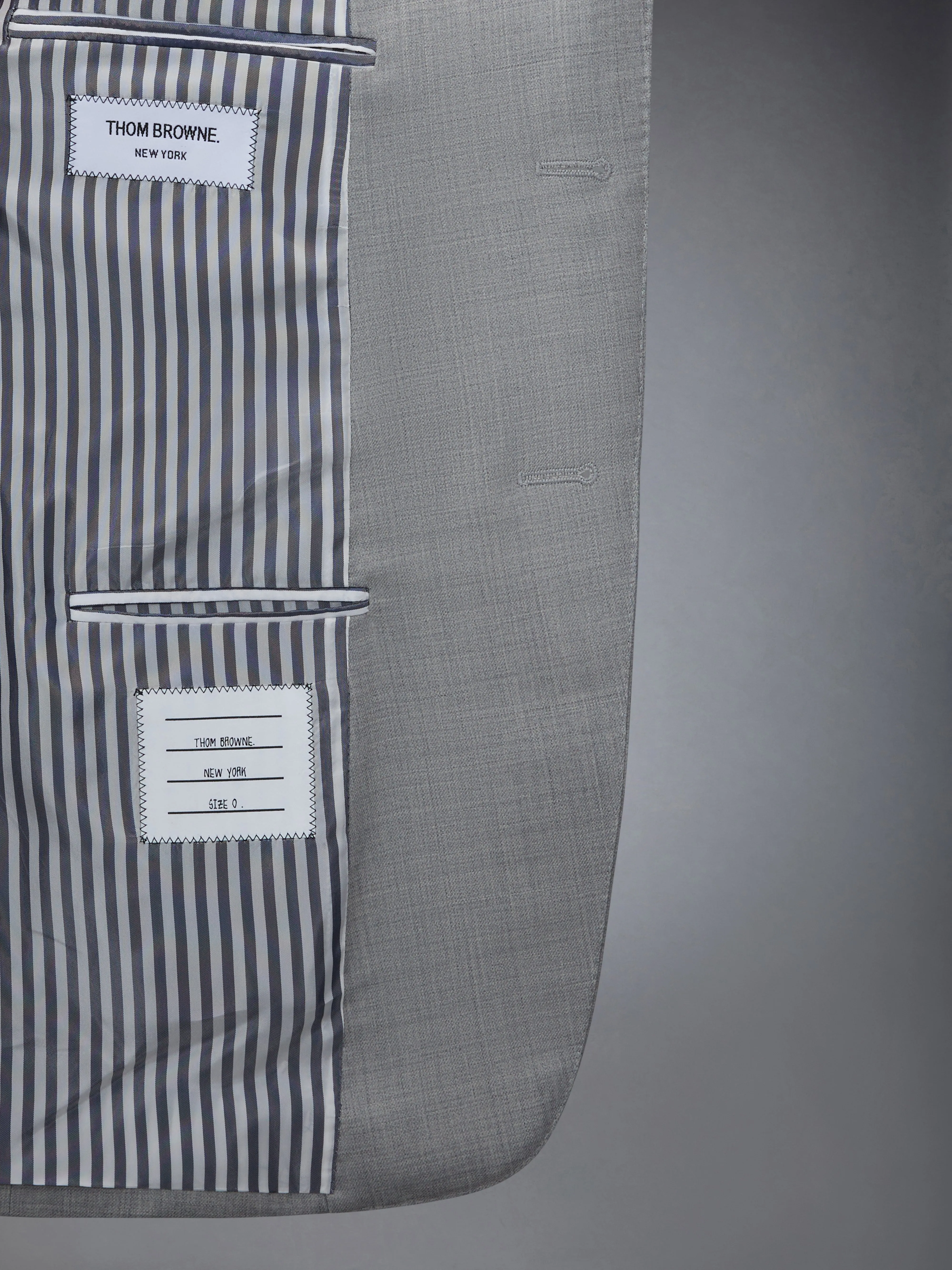 CLASSIC TWILL SPORT COAT sold by Thom Browne product image thumbnail 5