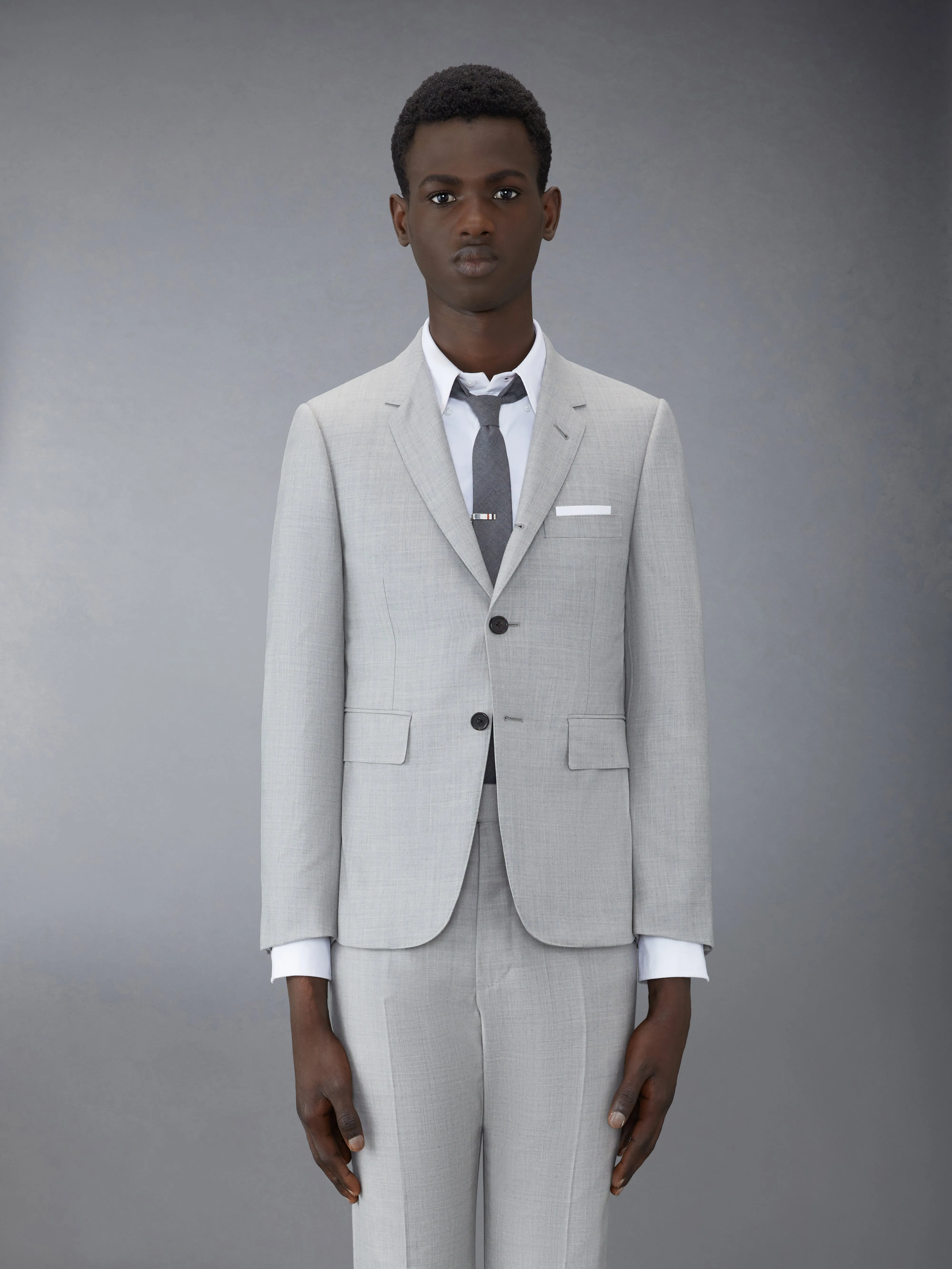 CLASSIC TWILL SPORT COAT sold by Thom Browne