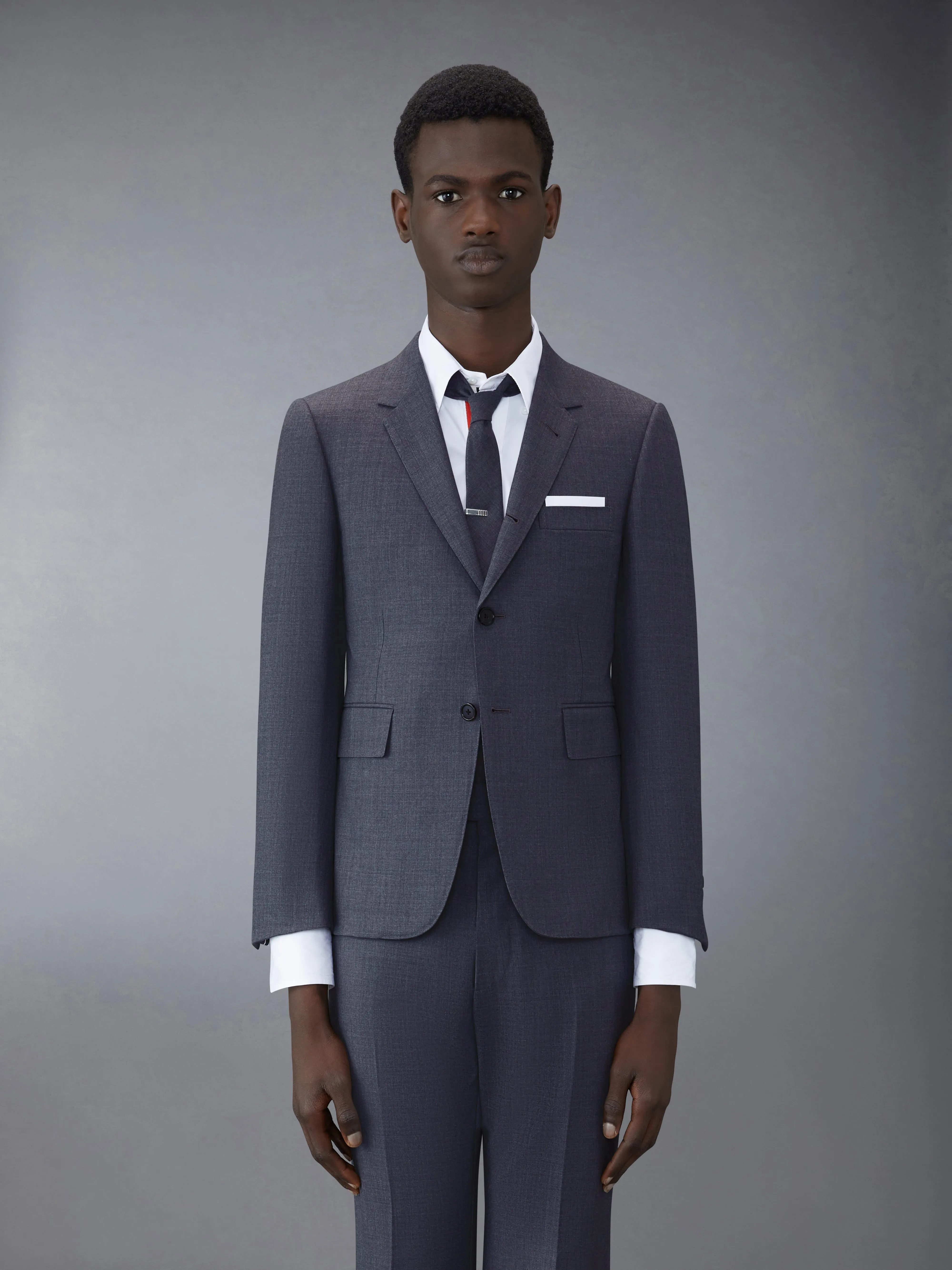 CLASSIC TWILL SUIT AND TIE sold by Thom Browne product image thumbnail 3