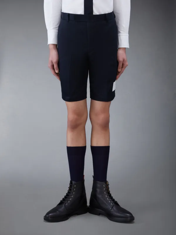 COTTON TWILL CHINO SHORTS made by Thom Browne