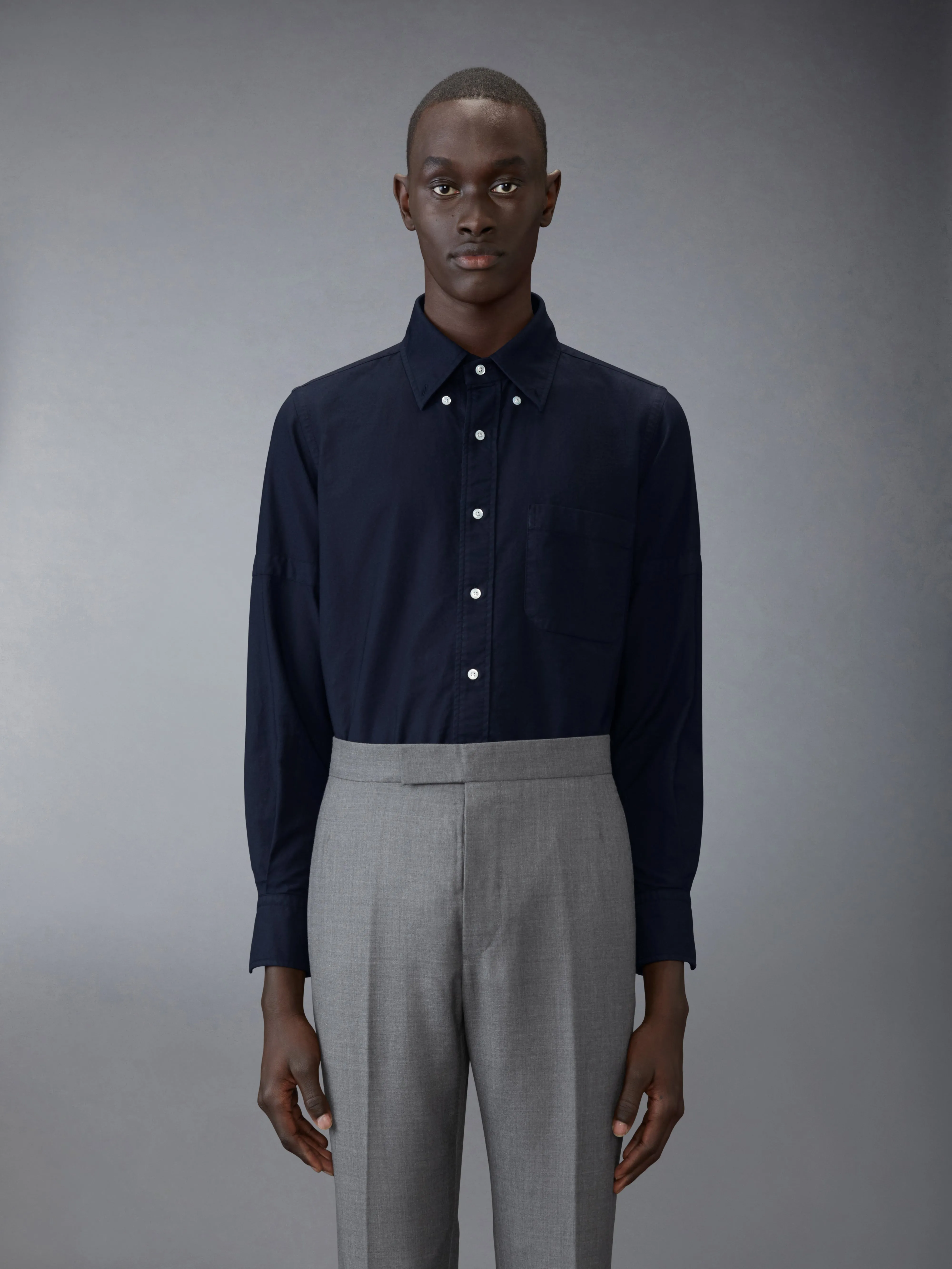 OXFORD ARMBAND SHIRT sold by Thom Browne