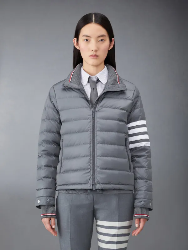 POLY TWILL DOWN FILL 4-BAR SKI JACKET sold by Thom Browne