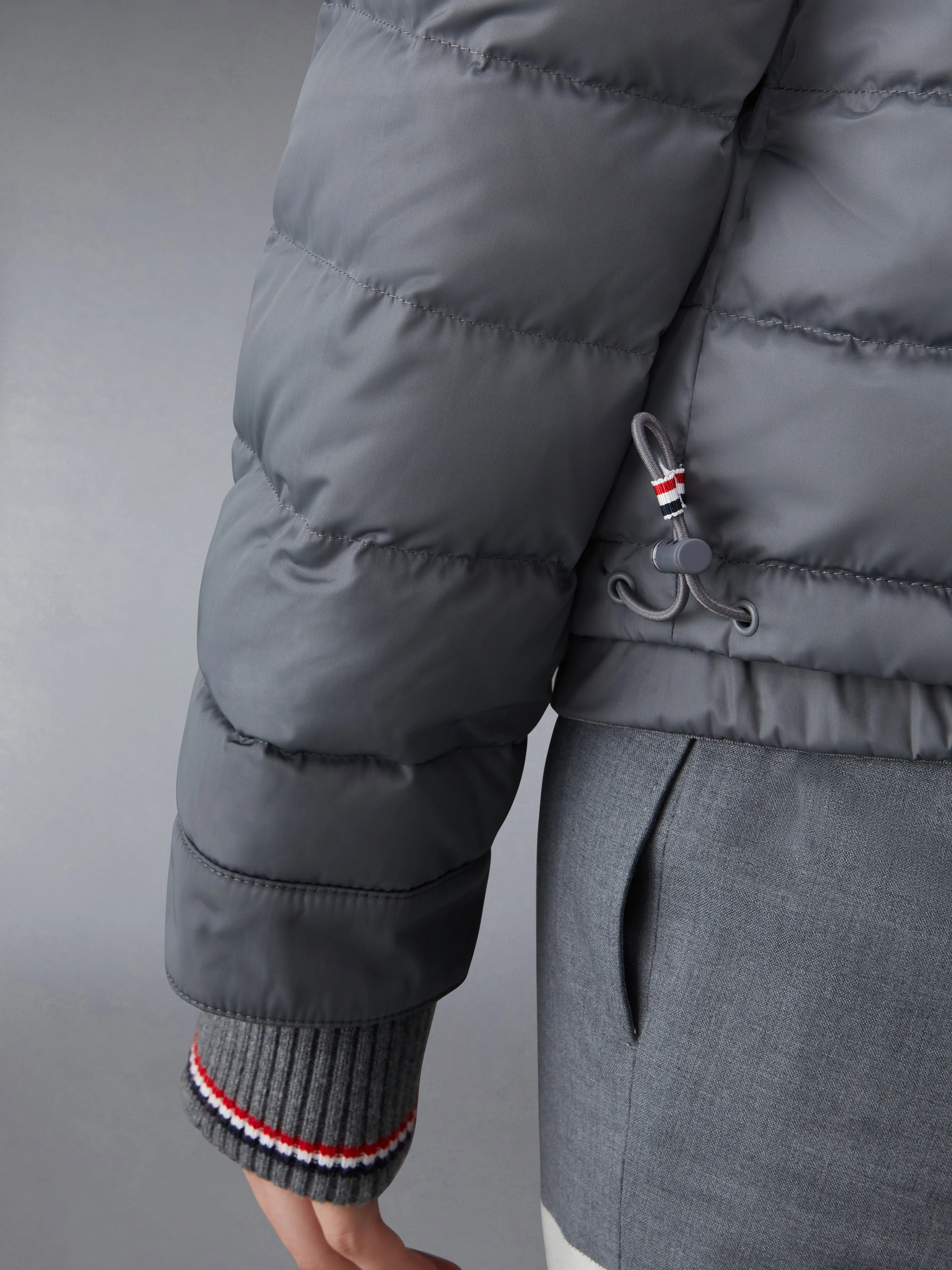 POLY TWILL DOWN FILL 4-BAR SKI JACKET sold by Thom Browne product image thumbnail 4
