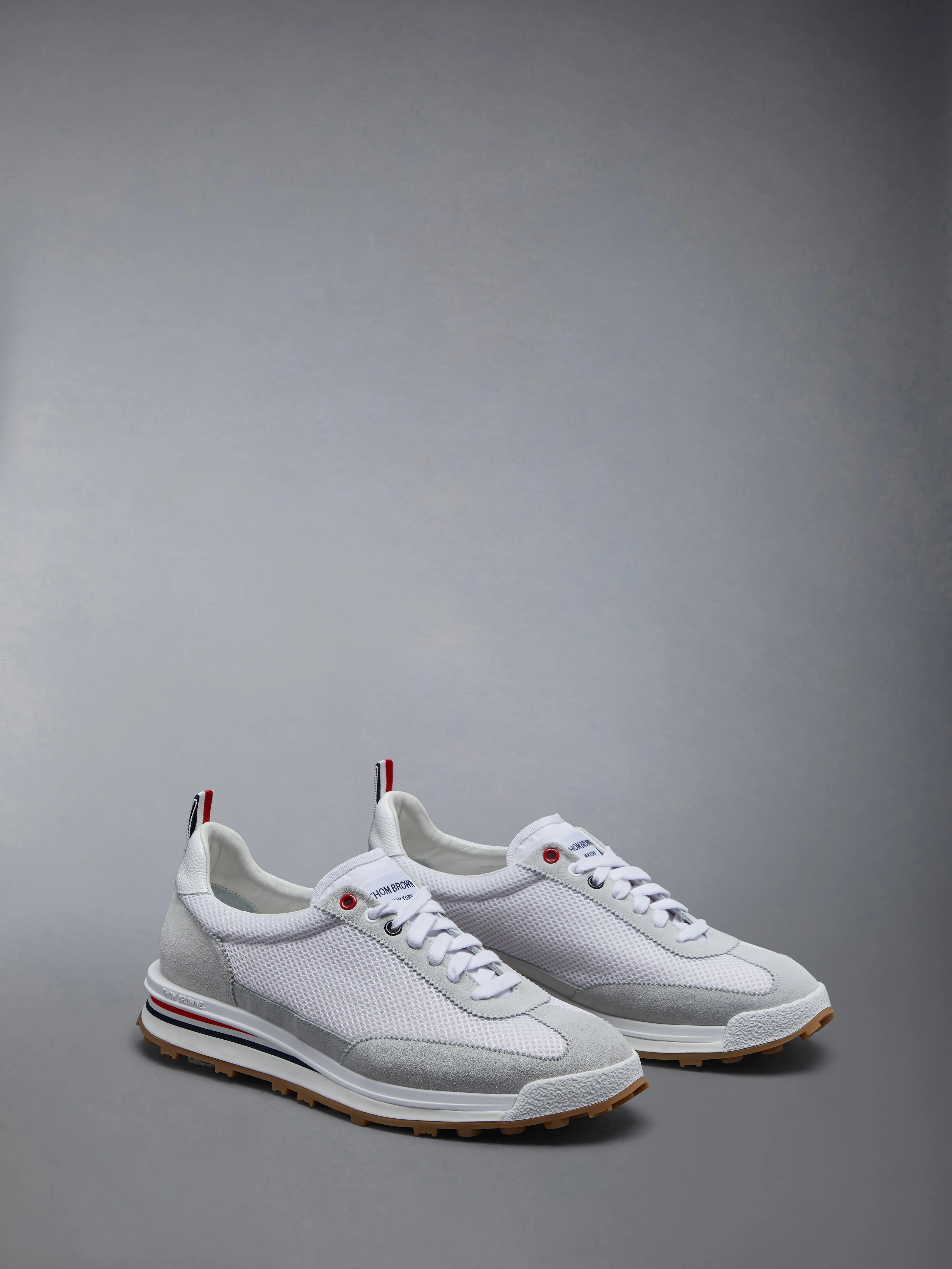 FINE KID SUEDE TECH RUNNER sold by Thom Browne product image thumbnail 2