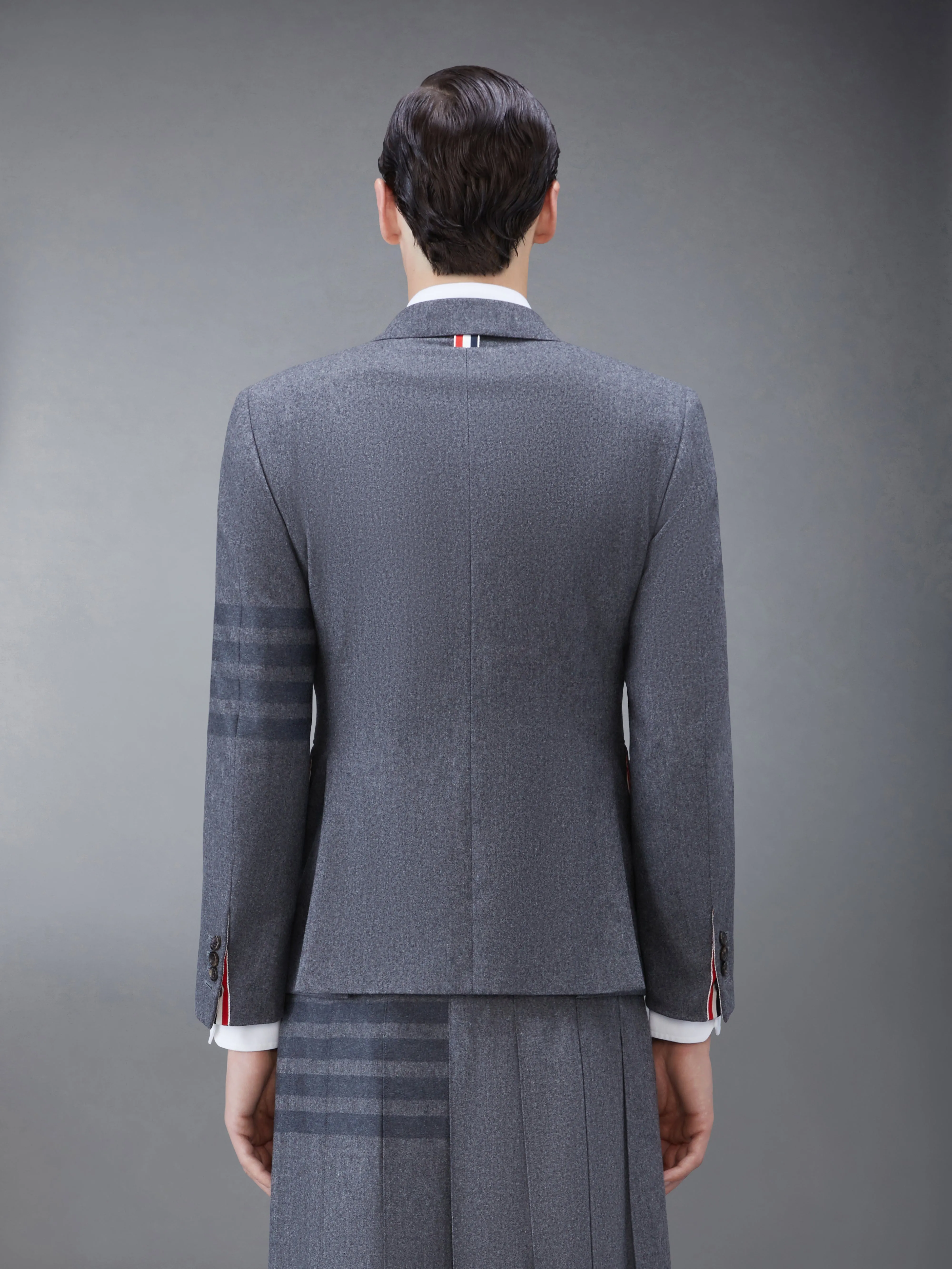 FLANNEL 4-BAR CLASSIC SPORT COAT sold by Thom Browne product image thumbnail 2