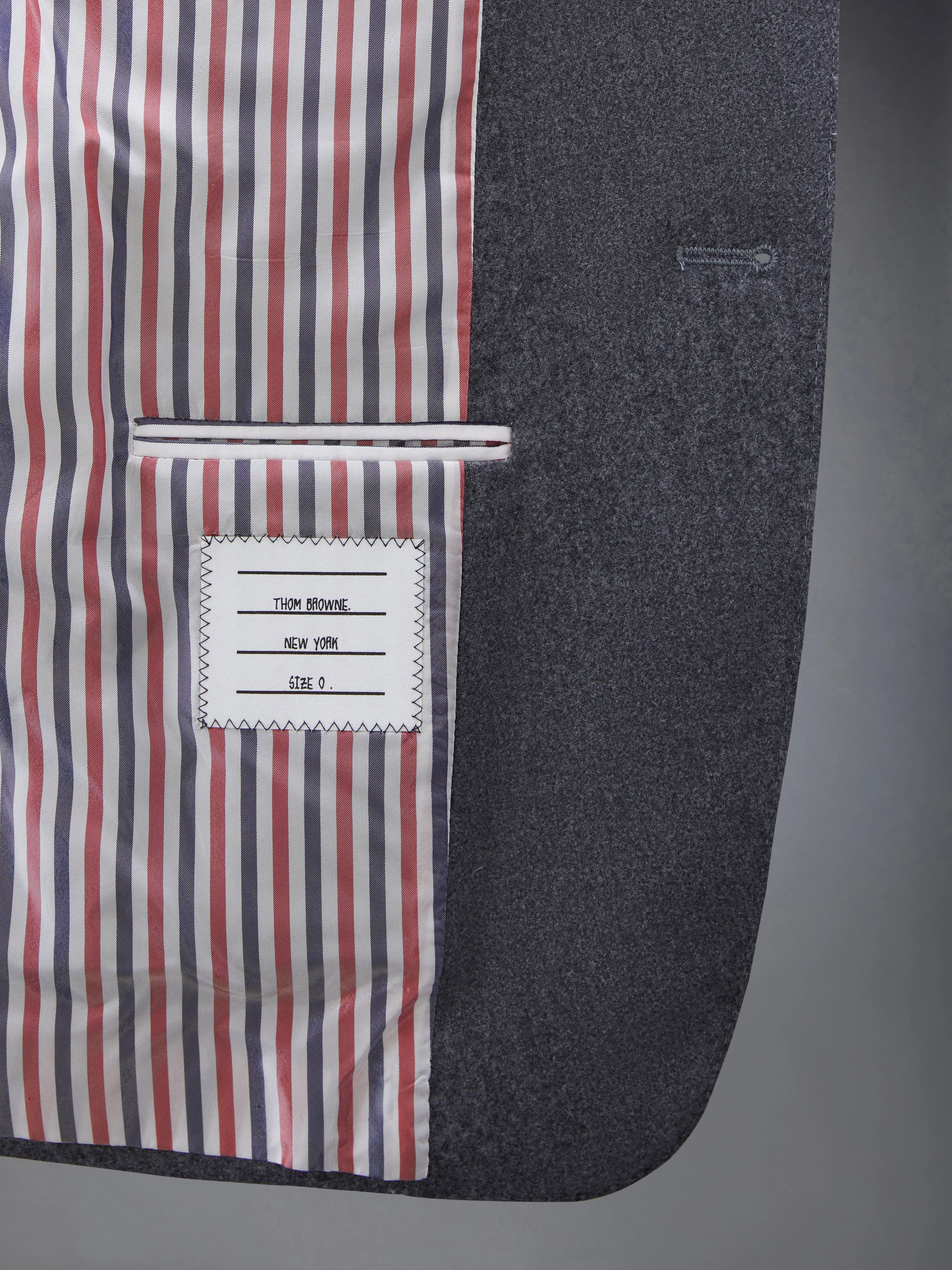 FLANNEL 4-BAR CLASSIC SPORT COAT sold by Thom Browne product image thumbnail 5