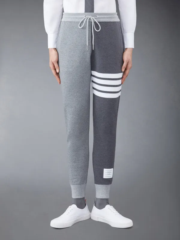 FUNMIX CLASSIC LOOPBACK 4-BAR SWEATPANTS sold by Thom Browne