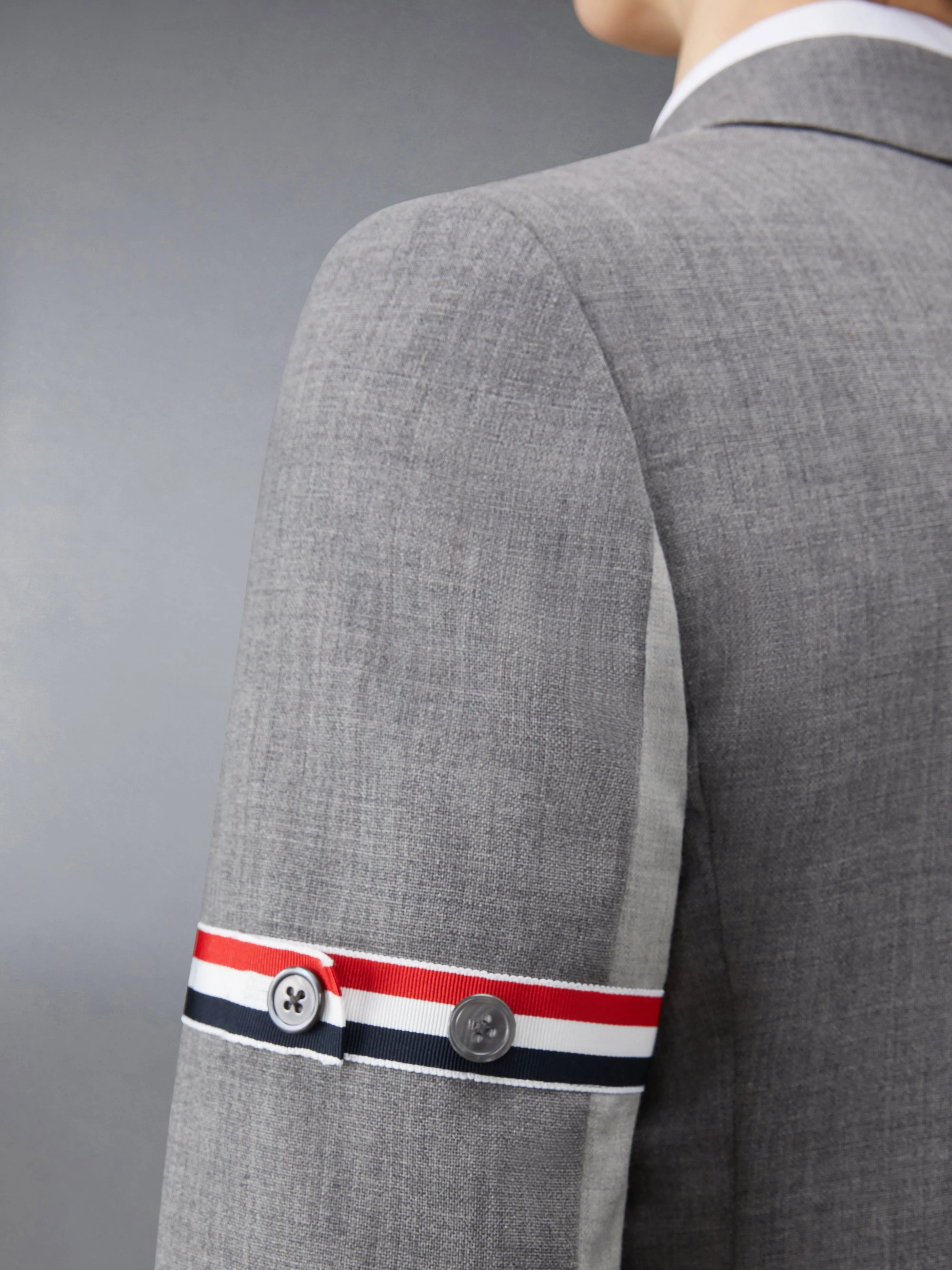 FUNMIX WOOL FRESCO HIGH ARMHOLE SPORT COAT sold by Thom Browne product image thumbnail 5