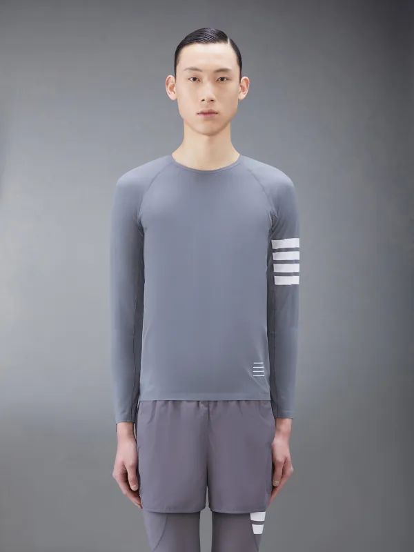 INTERLOCK 4-BAR COMPRESSION TEE sold by Thom Browne