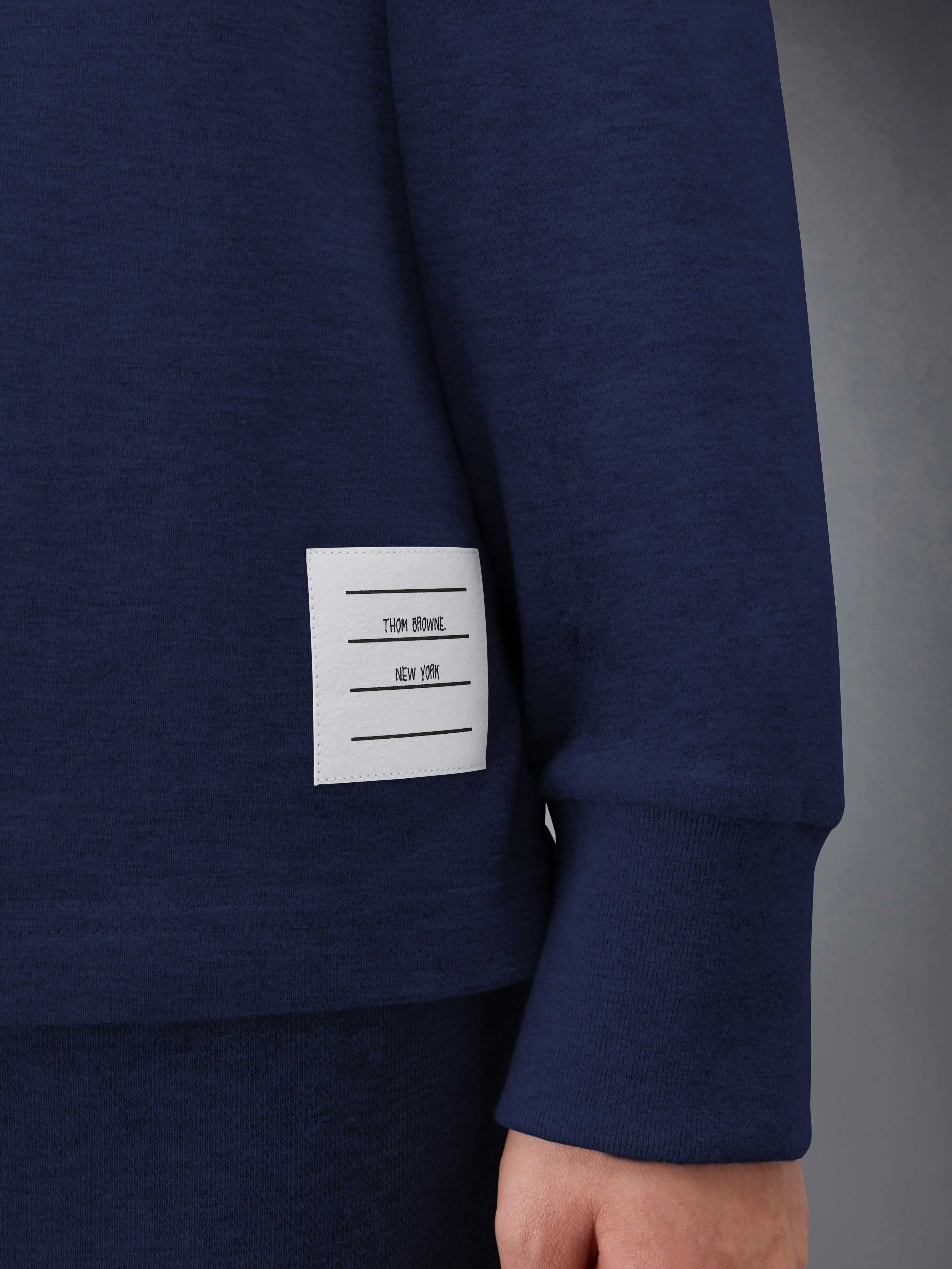 JERSEY 4-BAR RUGBY TEE sold by Thom Browne product image thumbnail 5