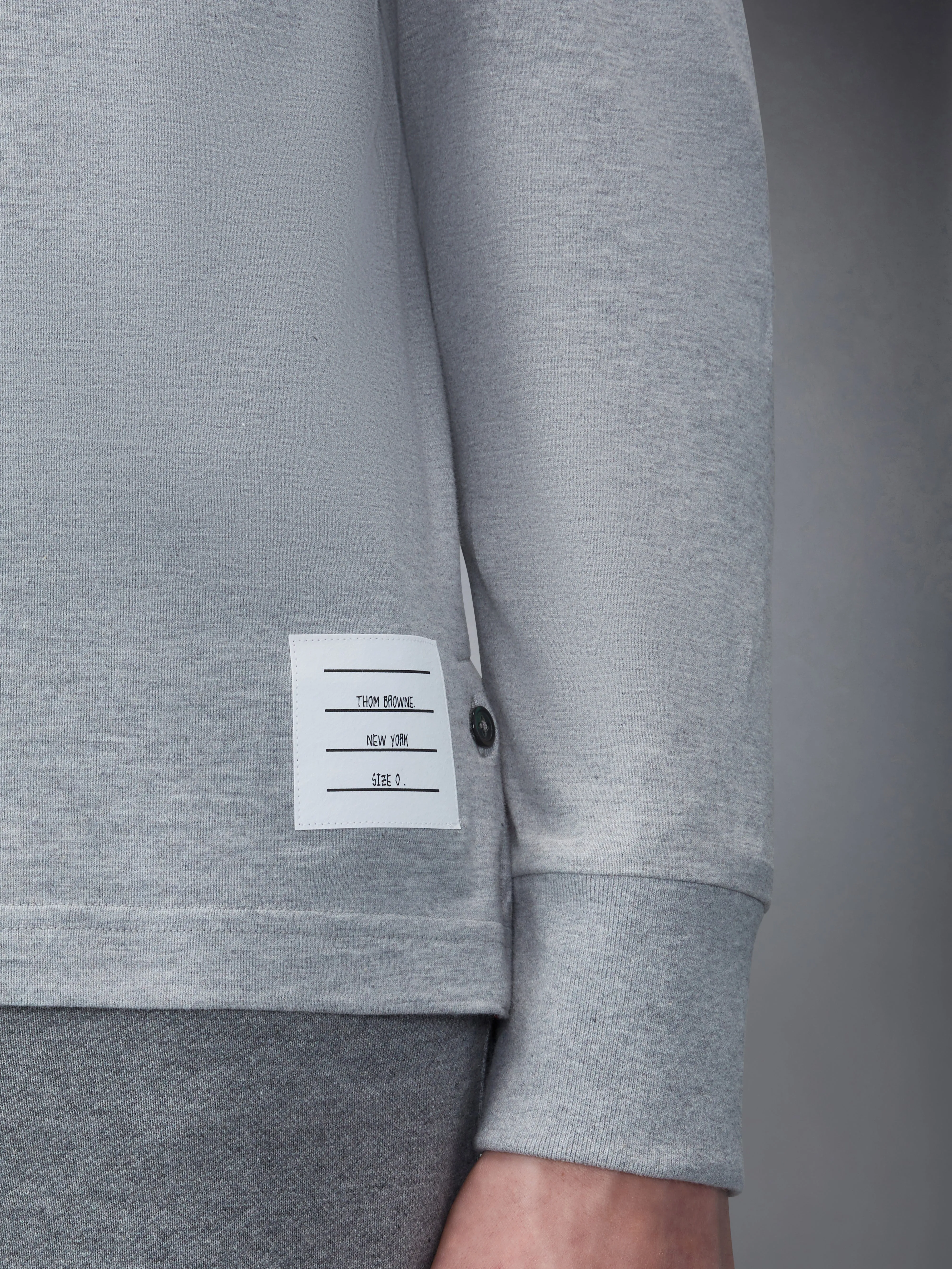 JERSEY 4-BAR RUGBY TEE sold by Thom Browne product image thumbnail 4