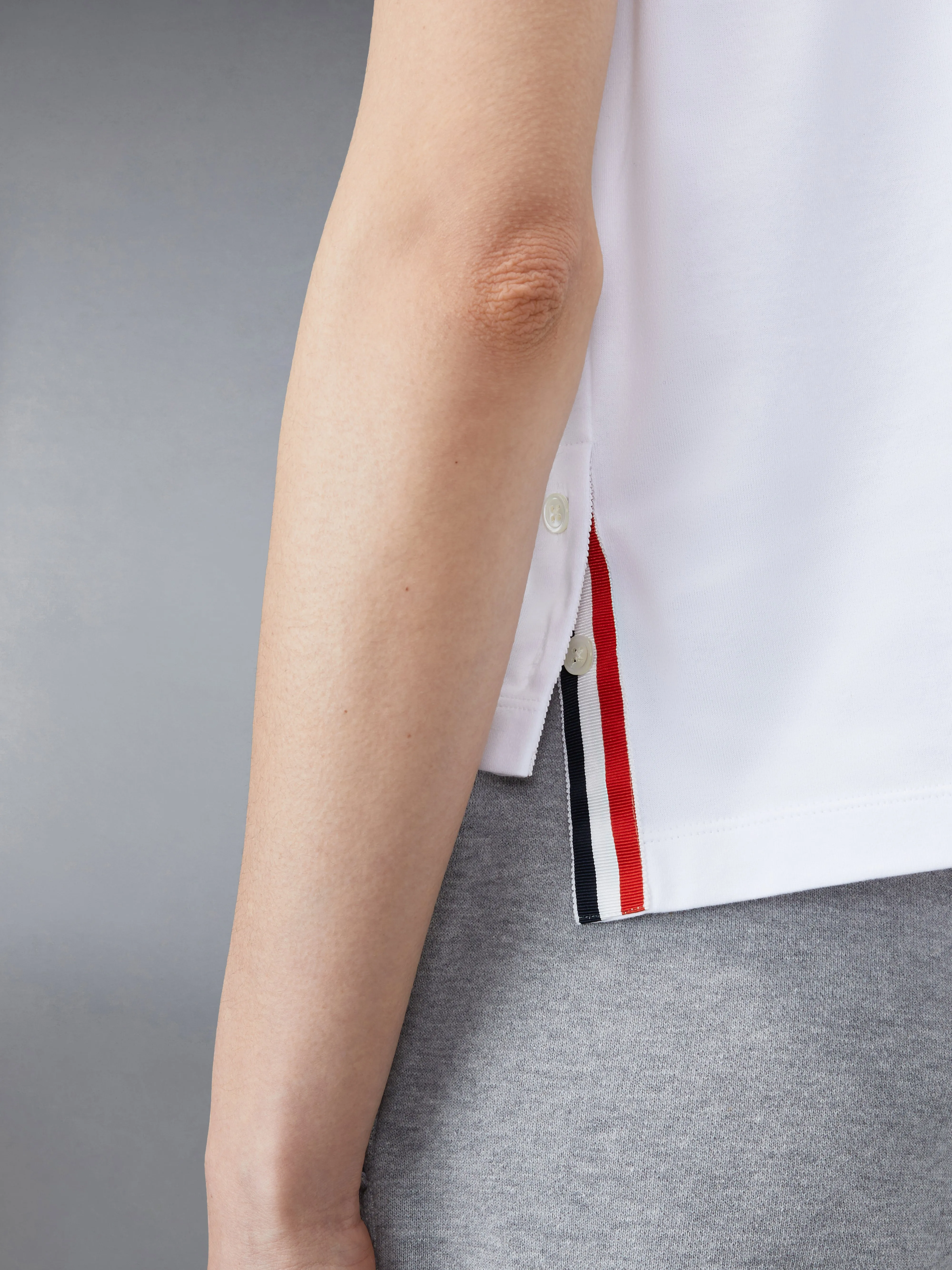 MEDIUM WEIGHT JERSEY BOXY POCKET TEE sold by Thom Browne product image thumbnail 5