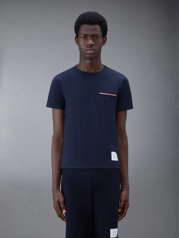 JERSEY POCKET TEE sold by Thom Browne