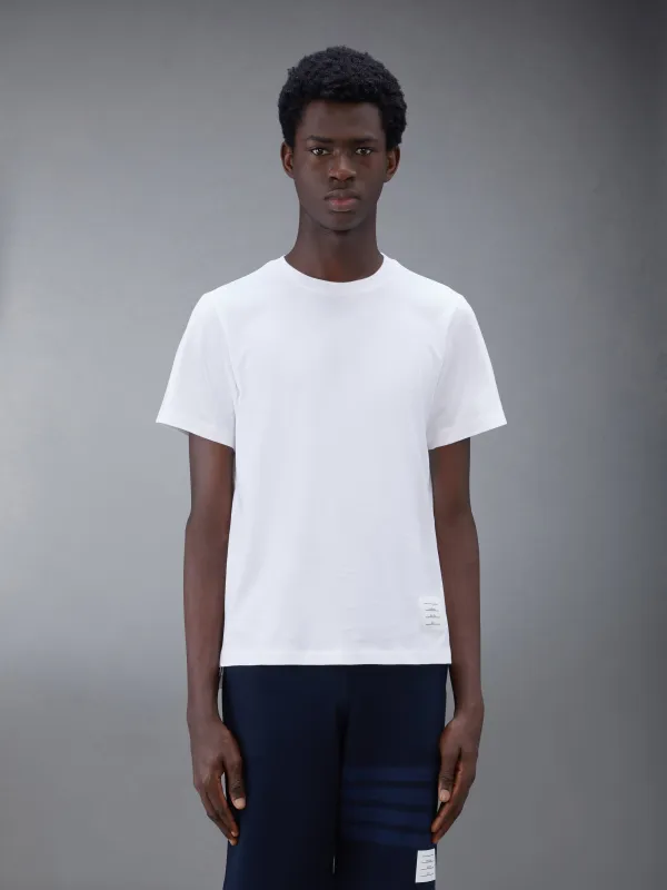 JERSEY RELAXED SIDE SLIT TEE sold by Thom Browne