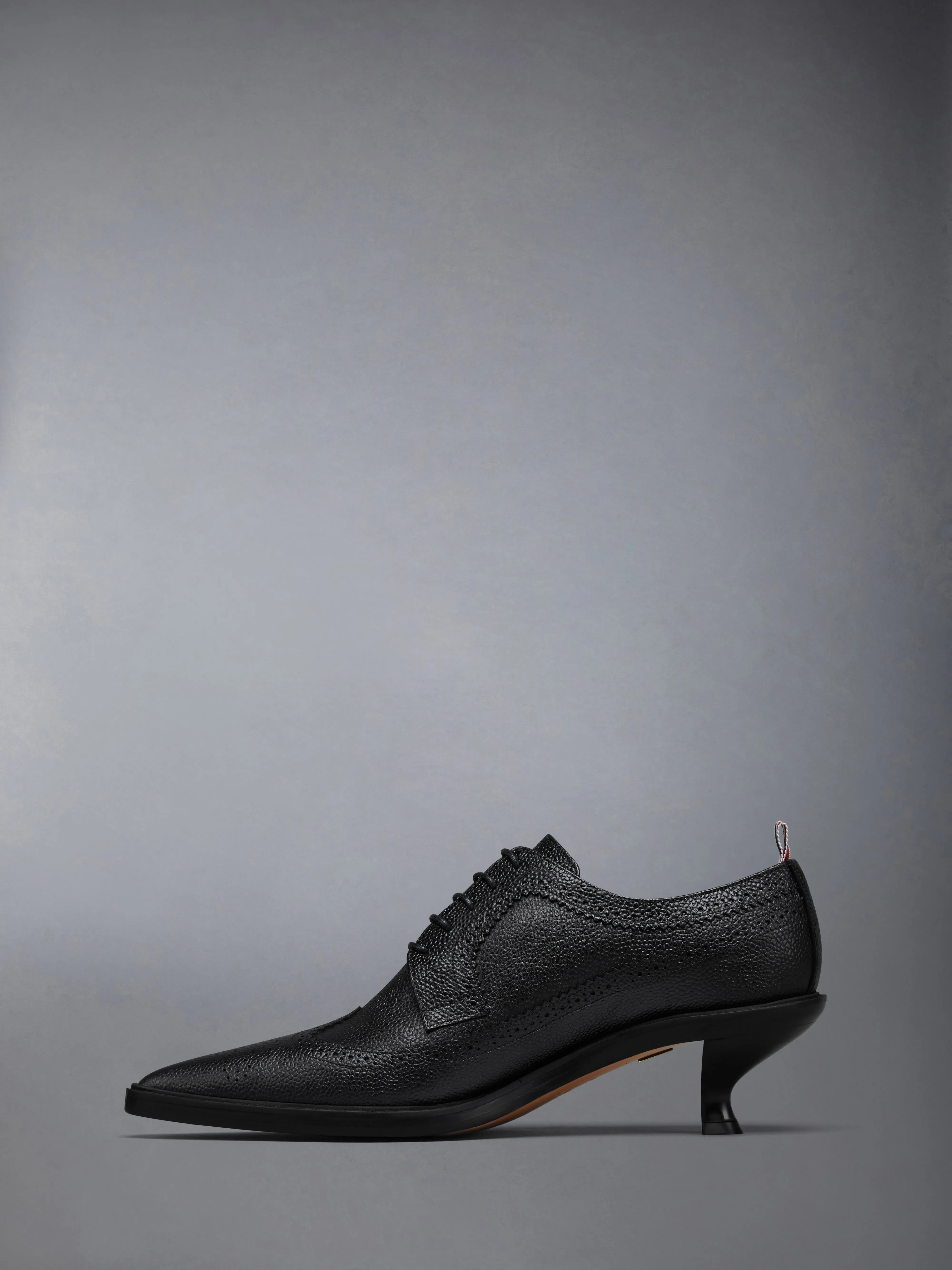 LEATHER SOLE HEELED LONGWING BROGUE sold by Thom Browne product image thumbnail 3