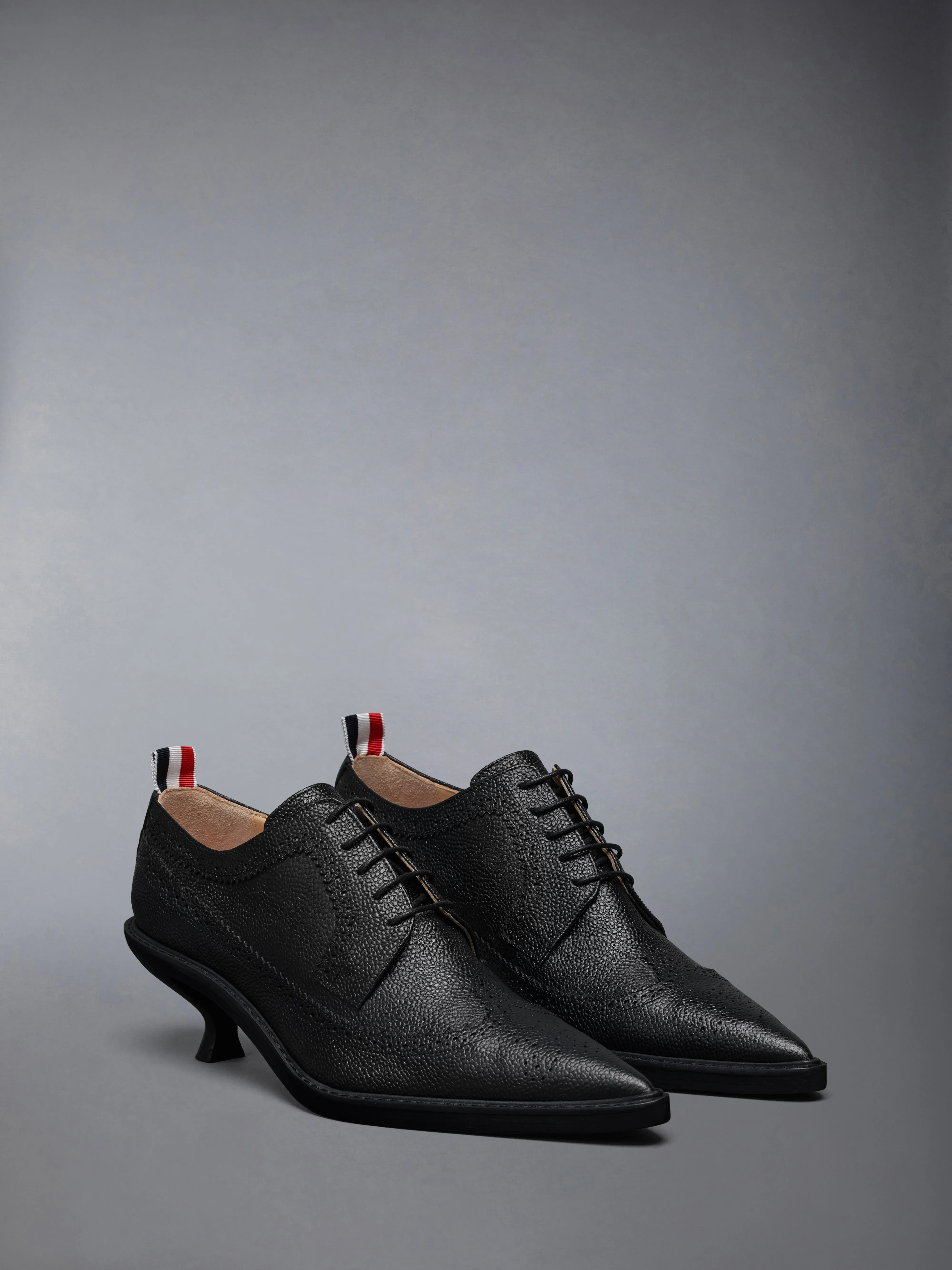 LEATHER SOLE HEELED LONGWING BROGUE sold by Thom Browne product image thumbnail 2