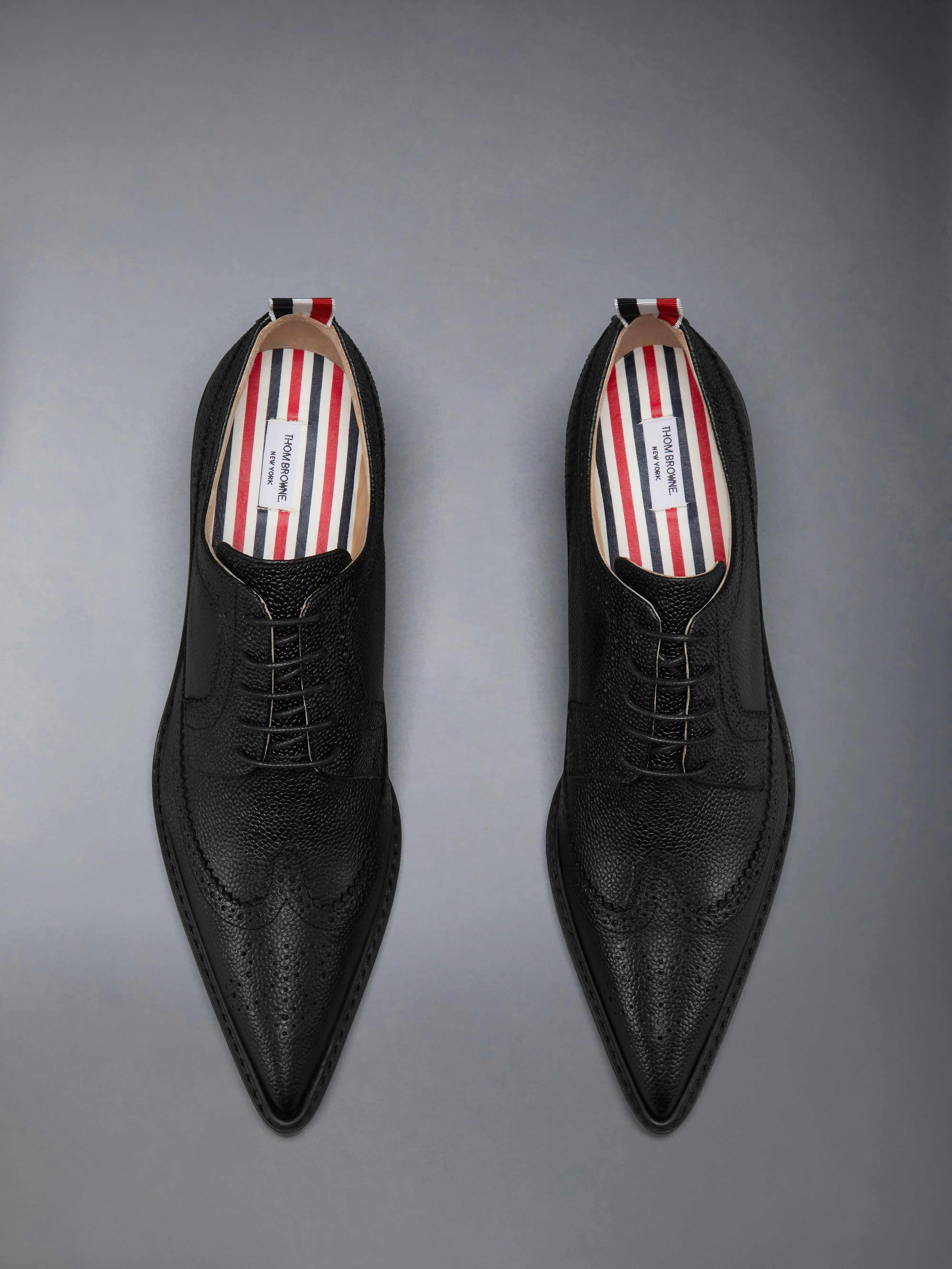LEATHER SOLE HEELED LONGWING BROGUE sold by Thom Browne product image thumbnail 4