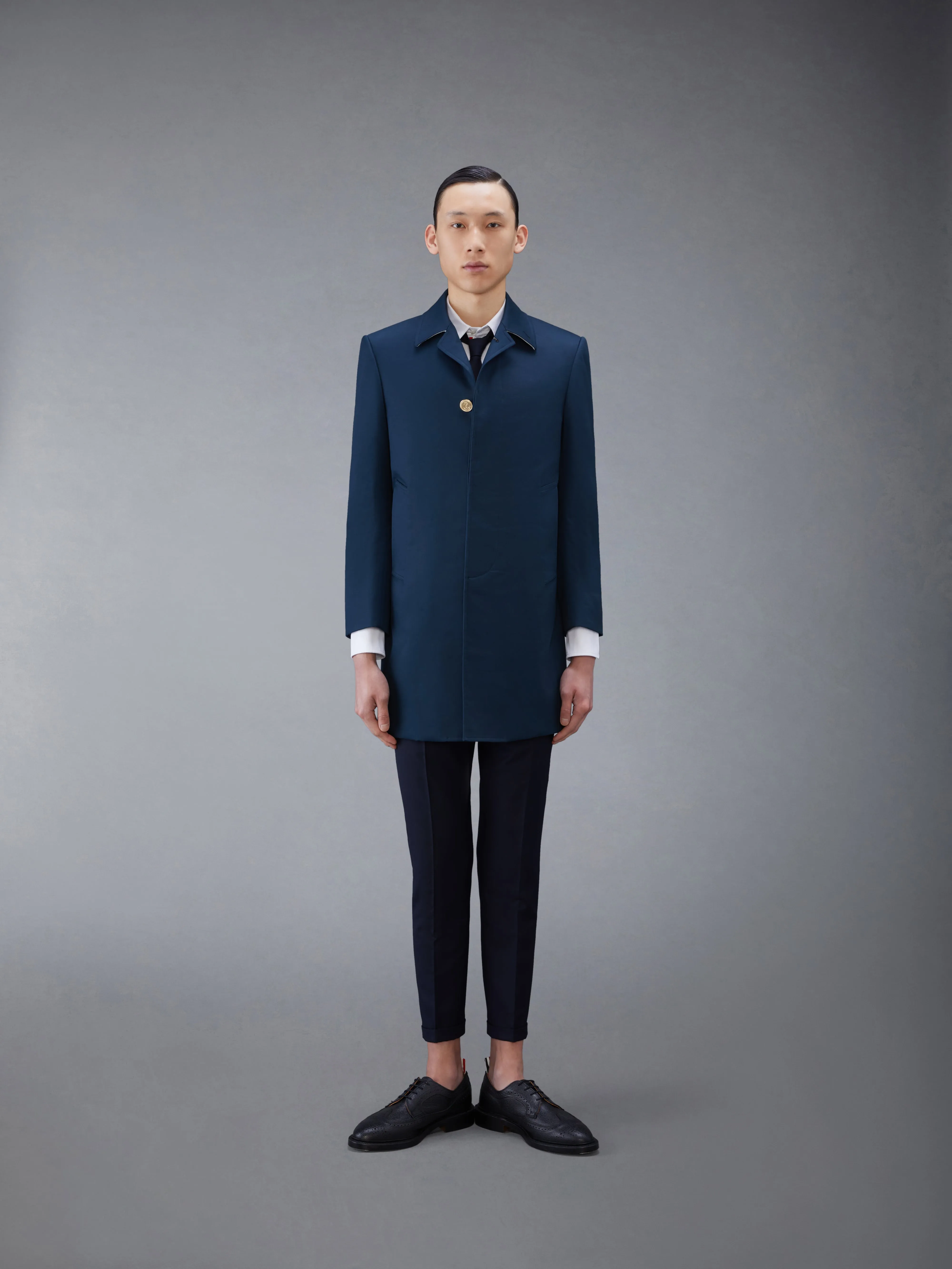 MACKINTOSH BAL COLLAR OVERCOAT sold by Thom Browne