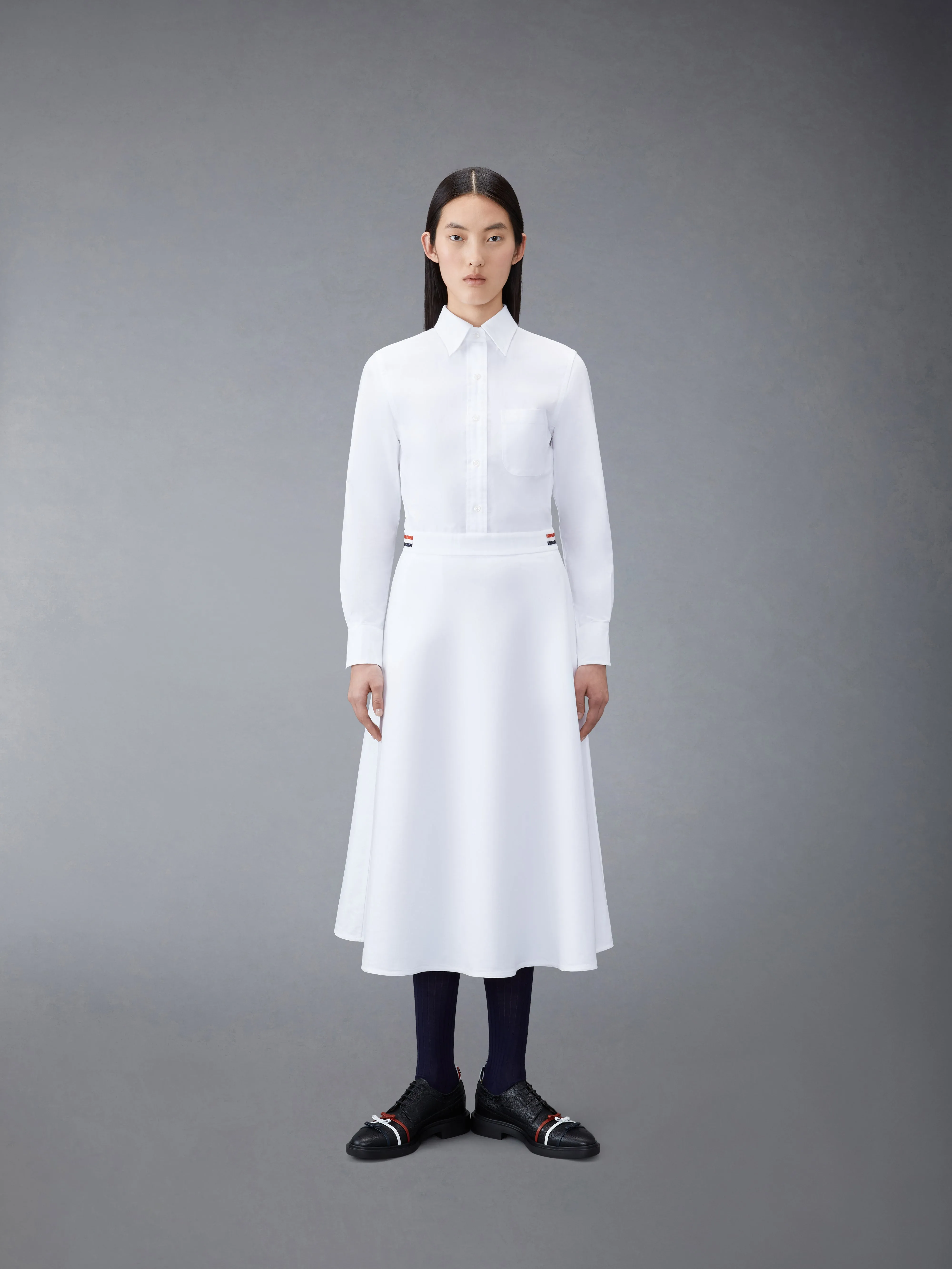 OXFORD A-LINE SHIRTDRESS sold by Thom Browne