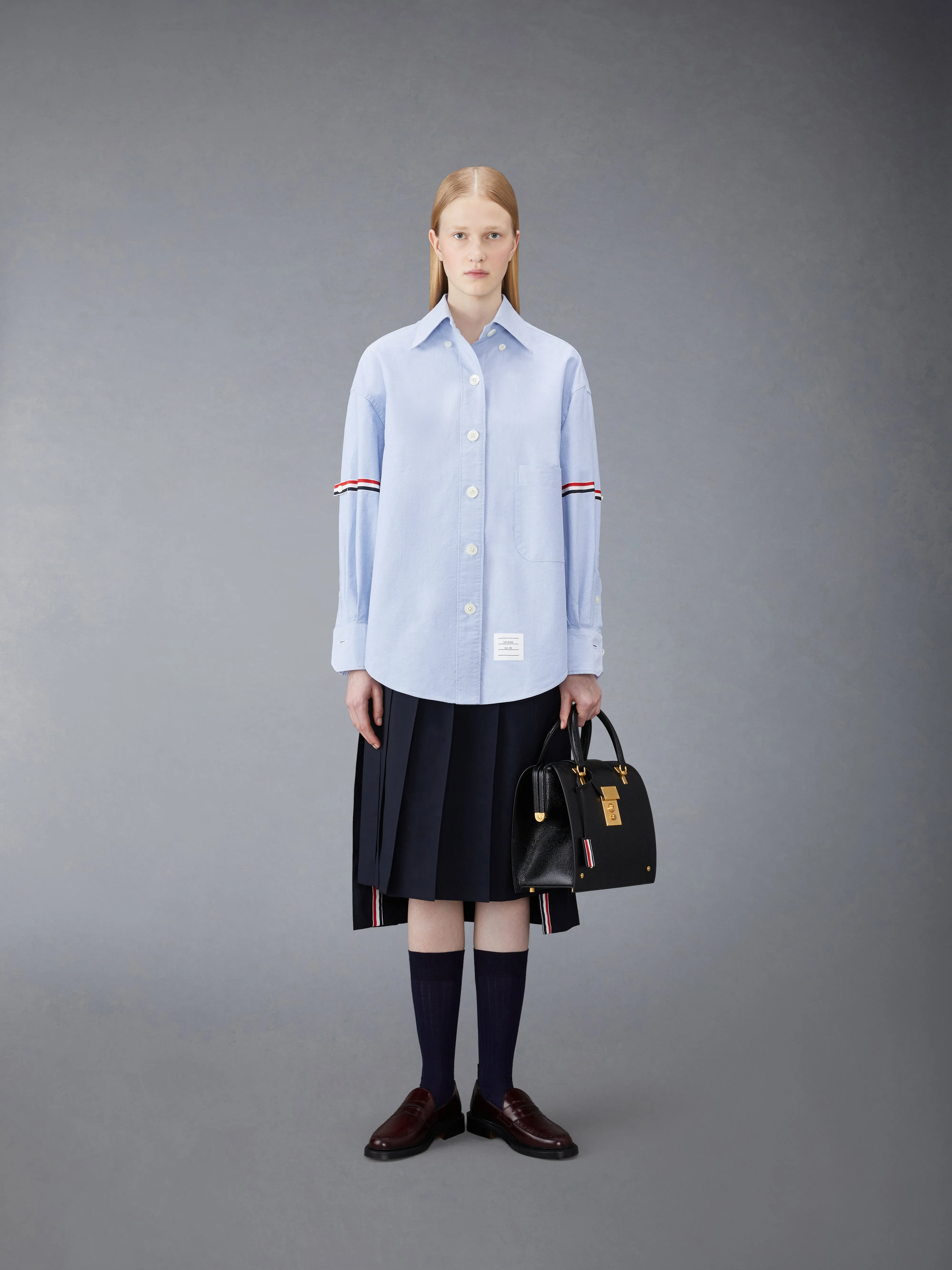 OXFORD ARMBAND SUPERSIZED SHIRT sold by Thom Browne product image thumbnail 3