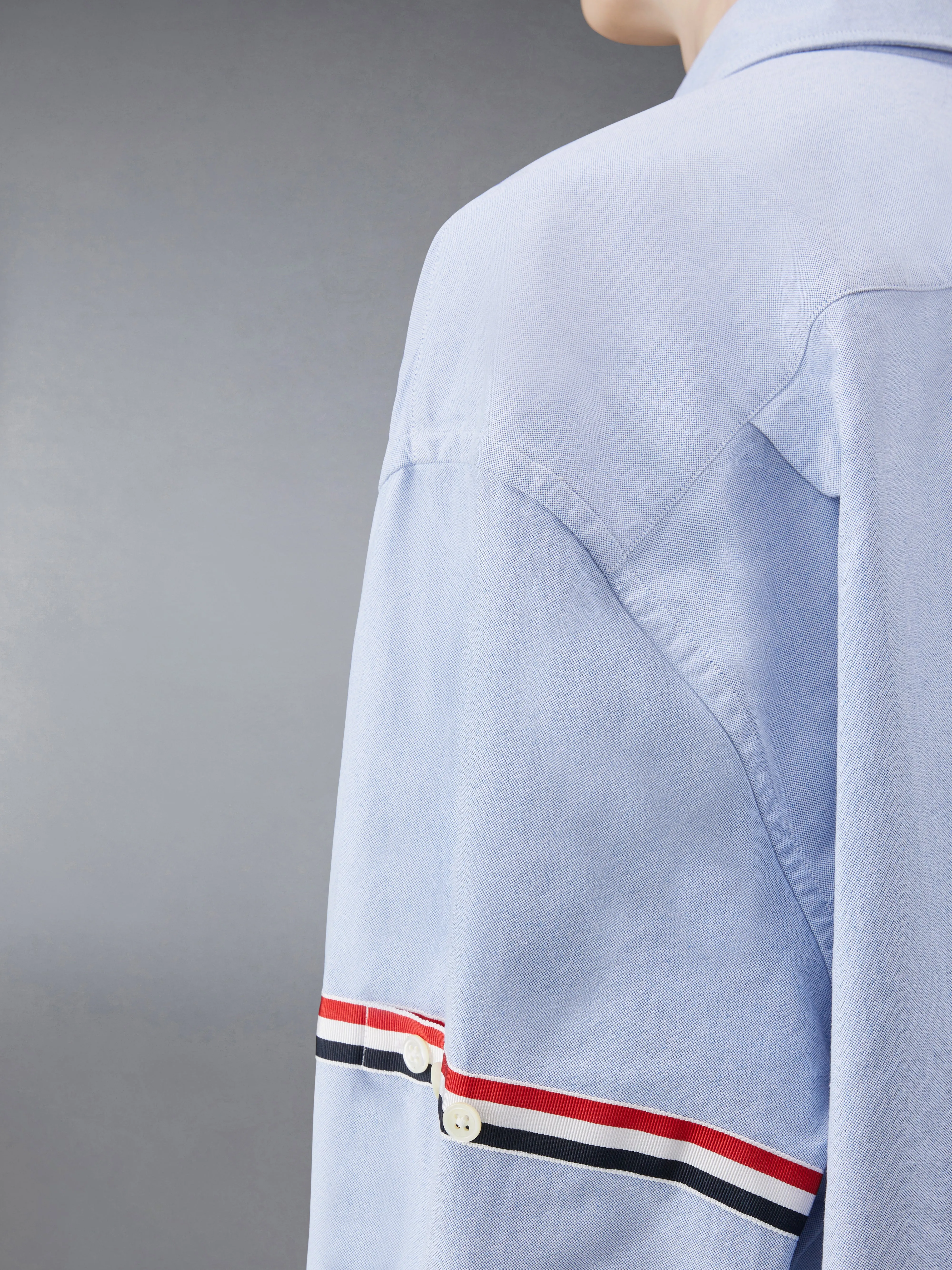 OXFORD ARMBAND SUPERSIZED SHIRT sold by Thom Browne product image thumbnail 5