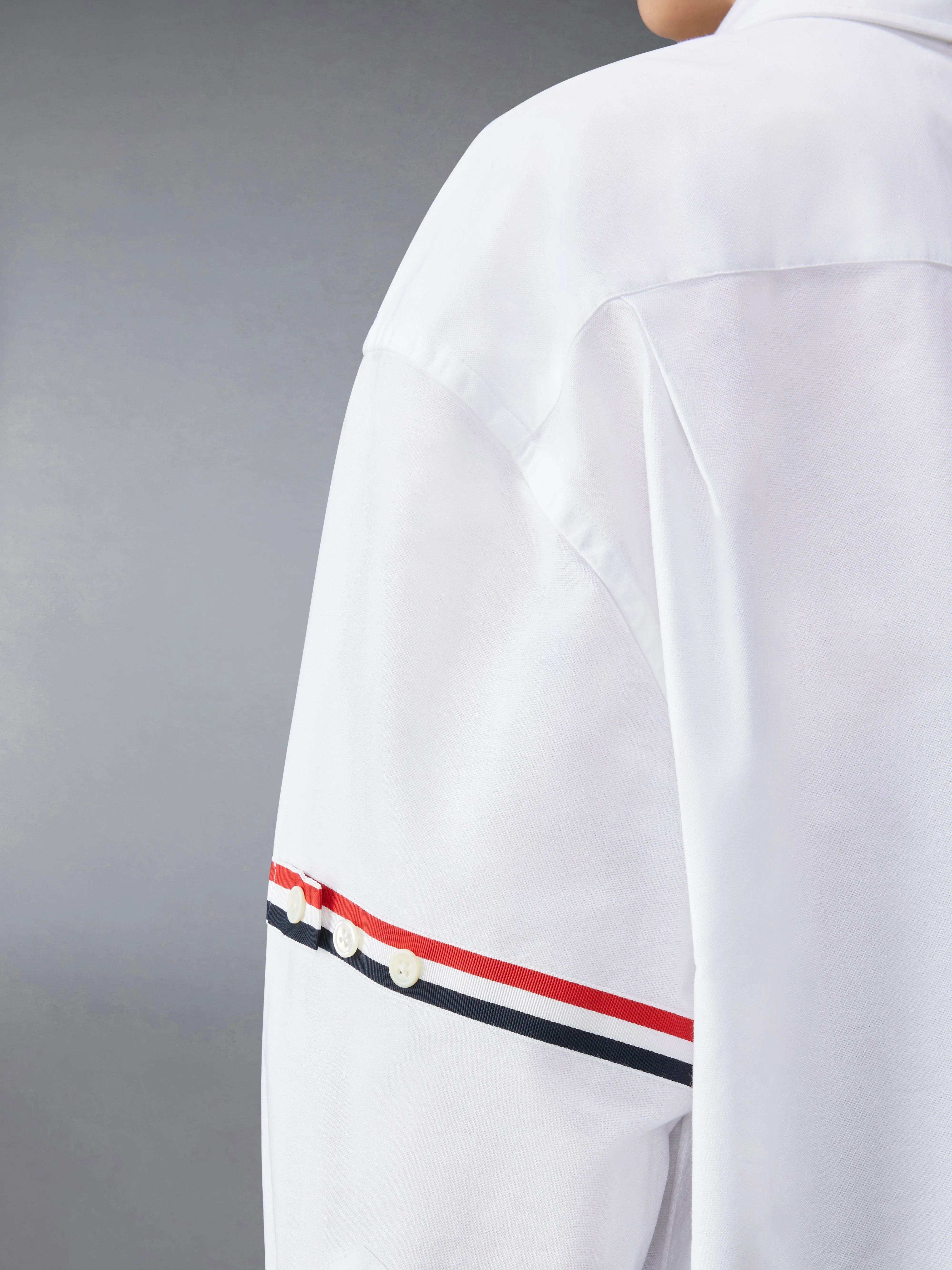 OXFORD ARMBAND SUPERSIZED SHIRT sold by Thom Browne product image thumbnail 5