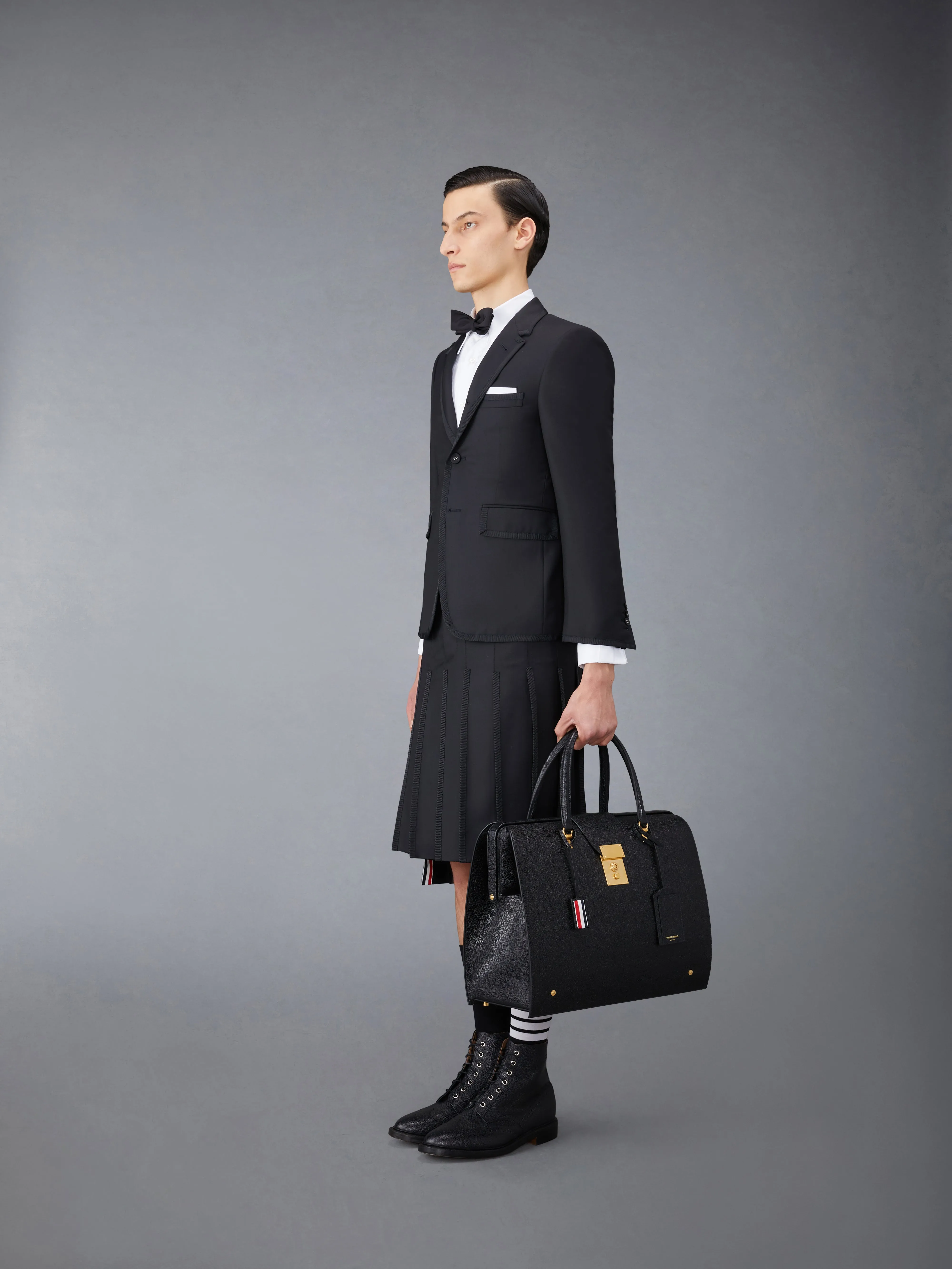 PEBBLE GRAIN MR. THOM BAG sold by Thom Browne product image thumbnail 4