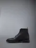 PEBBLE GRAIN WINGTIP BOOT sold by Thom Browne