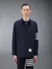 Plain Weave 4-Bar Shirt Jacket sold by Thom Browne