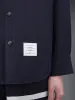 Plain Weave 4-Bar Shirt Jacket sold by Thom Browne