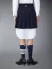 SCHOOL UNIFORM PLAIN WEAVE MINI PLEATED SKIRT sold by Thom Browne