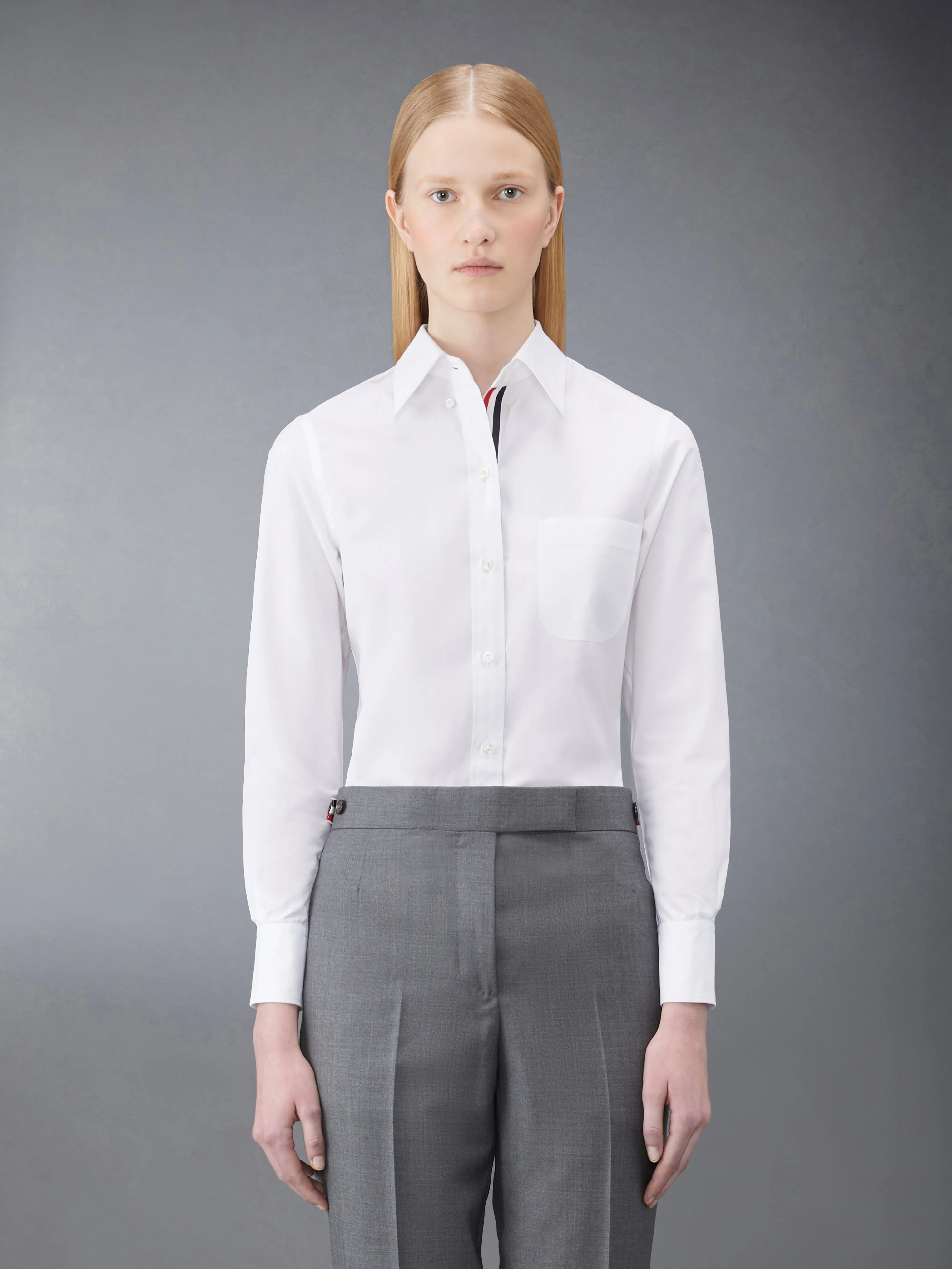 POPLIN CLASSIC SHIRT sold by Thom Browne