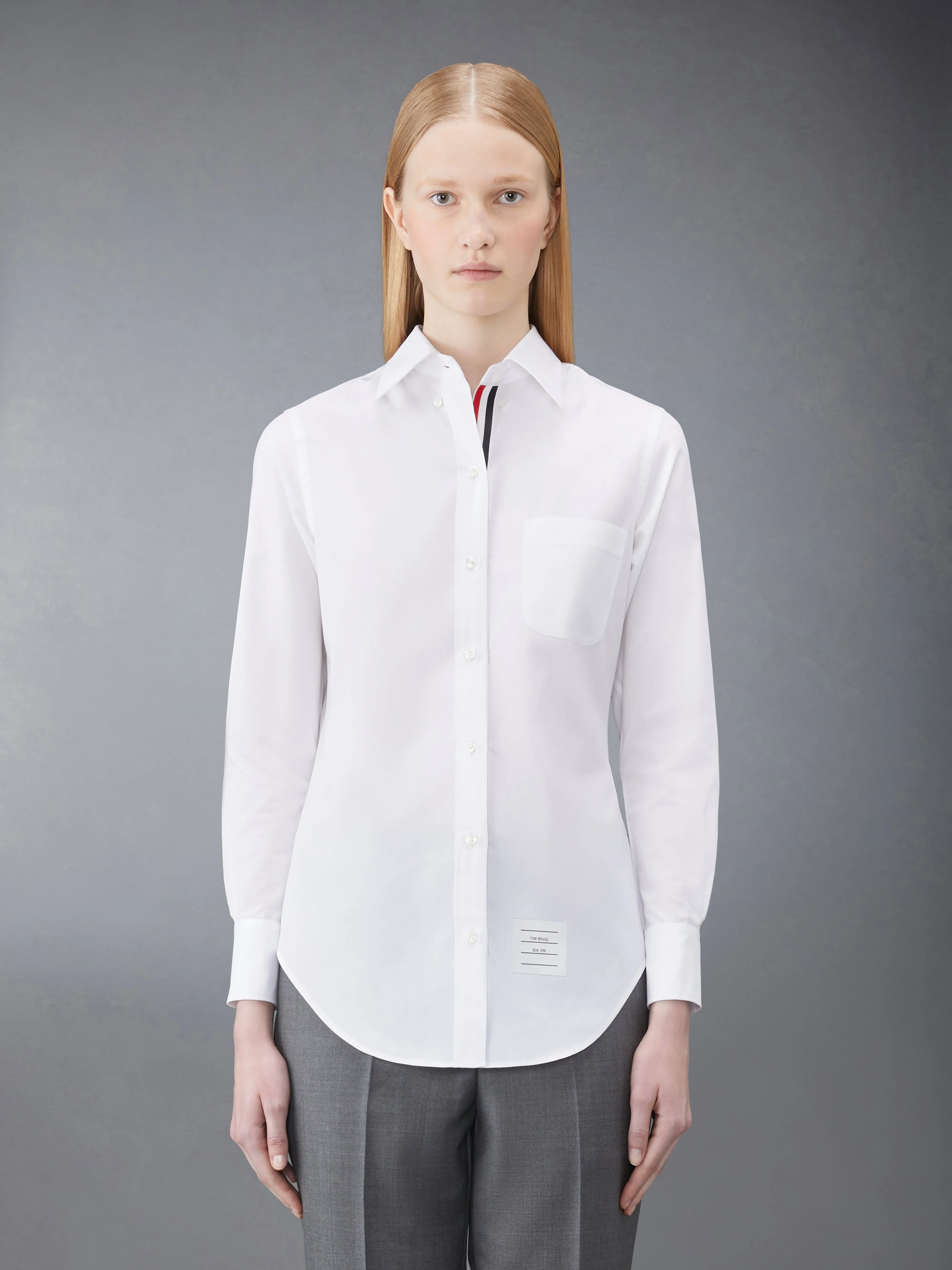 POPLIN CLASSIC SHIRT sold by Thom Browne product image thumbnail 2